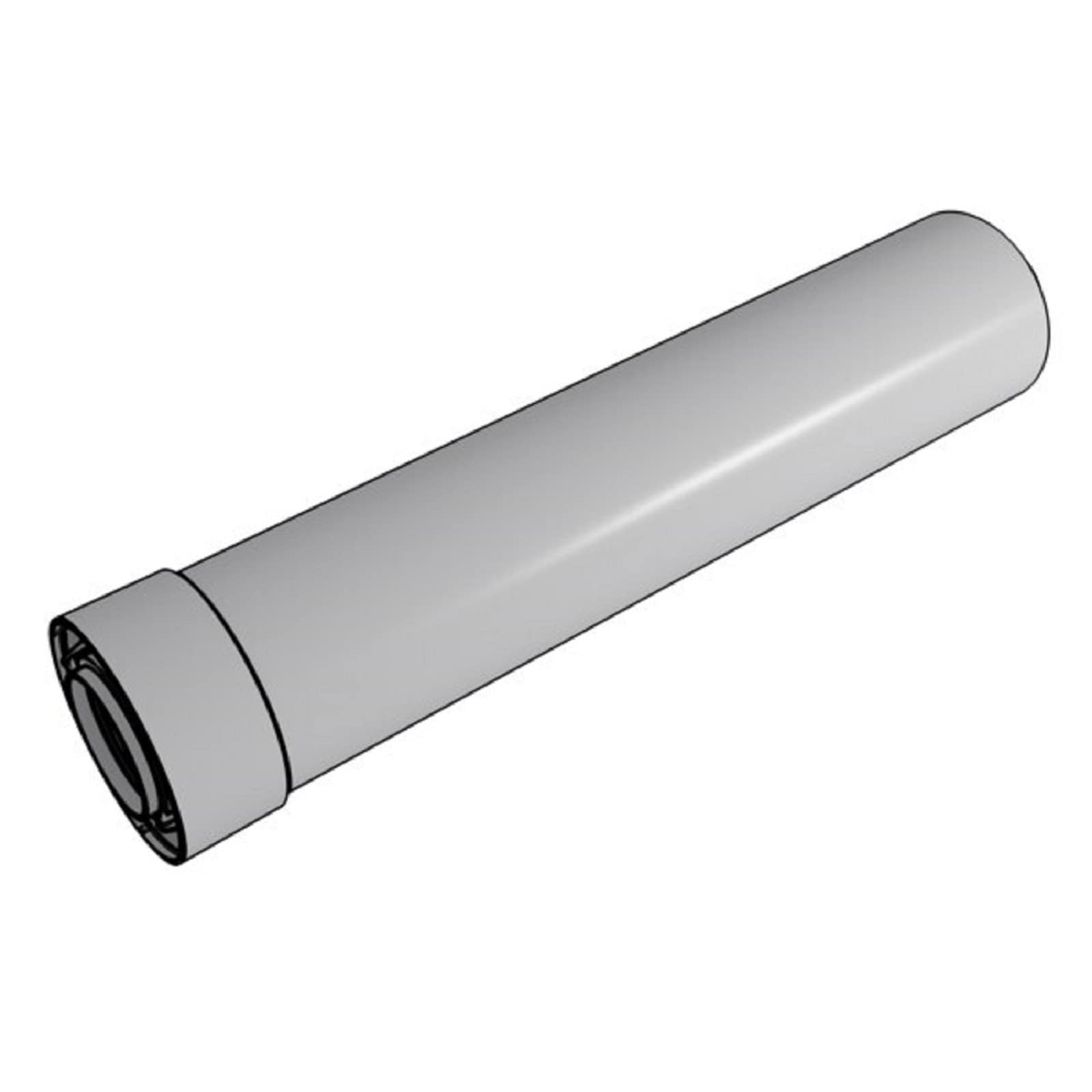 Rinnai 229309NPP Plastic B Vent Pipe Extension For Tankless Gas Water Heater