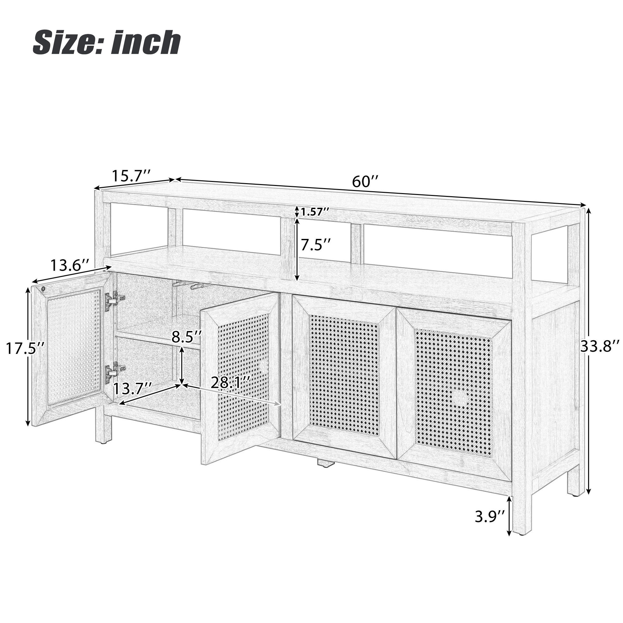 REIBII FXLS0604-511Z155 Cabinets-Kitchen - View #6