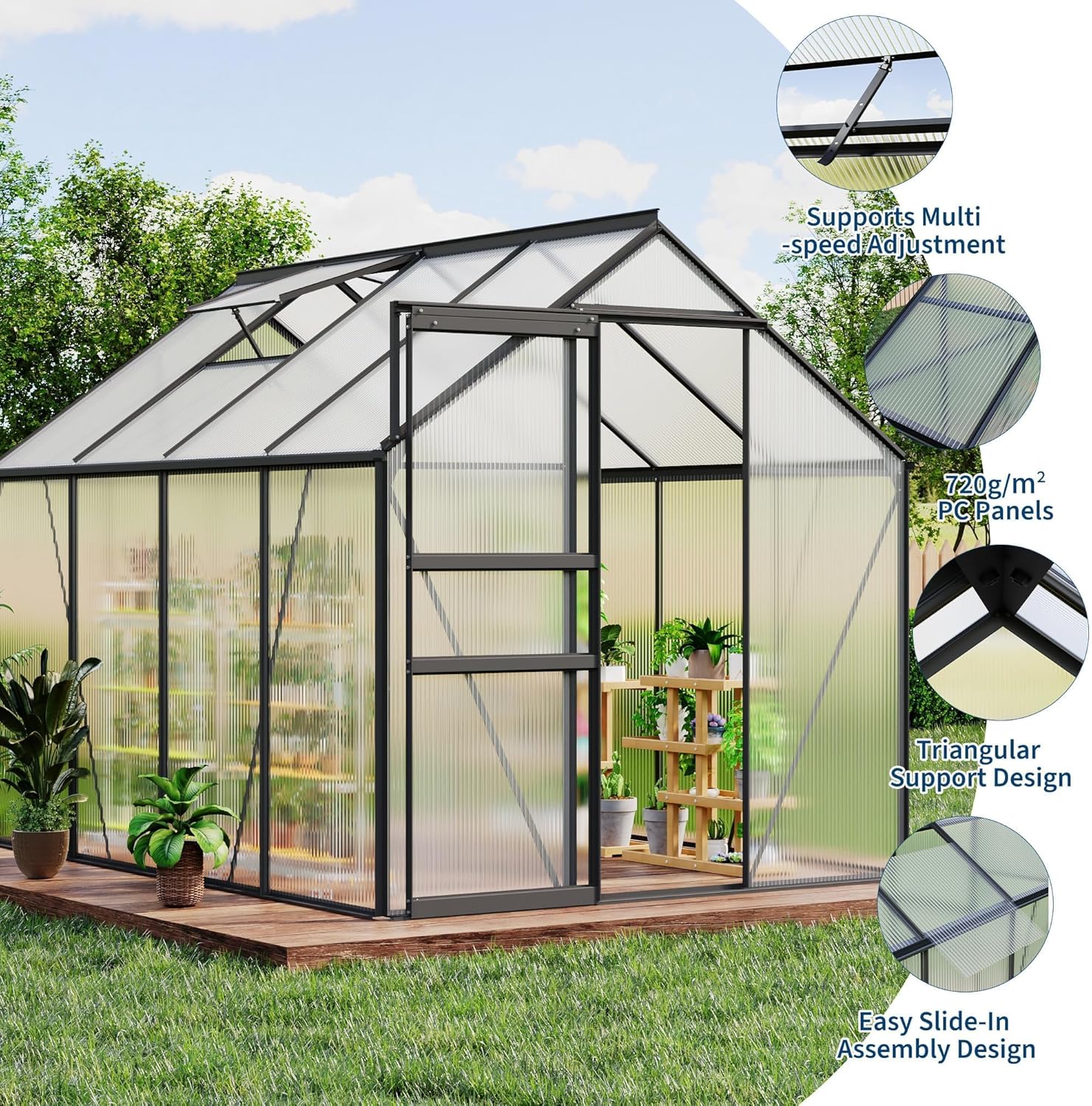 GarveeLife 78DSA-LUU60 greenhouses - View #4