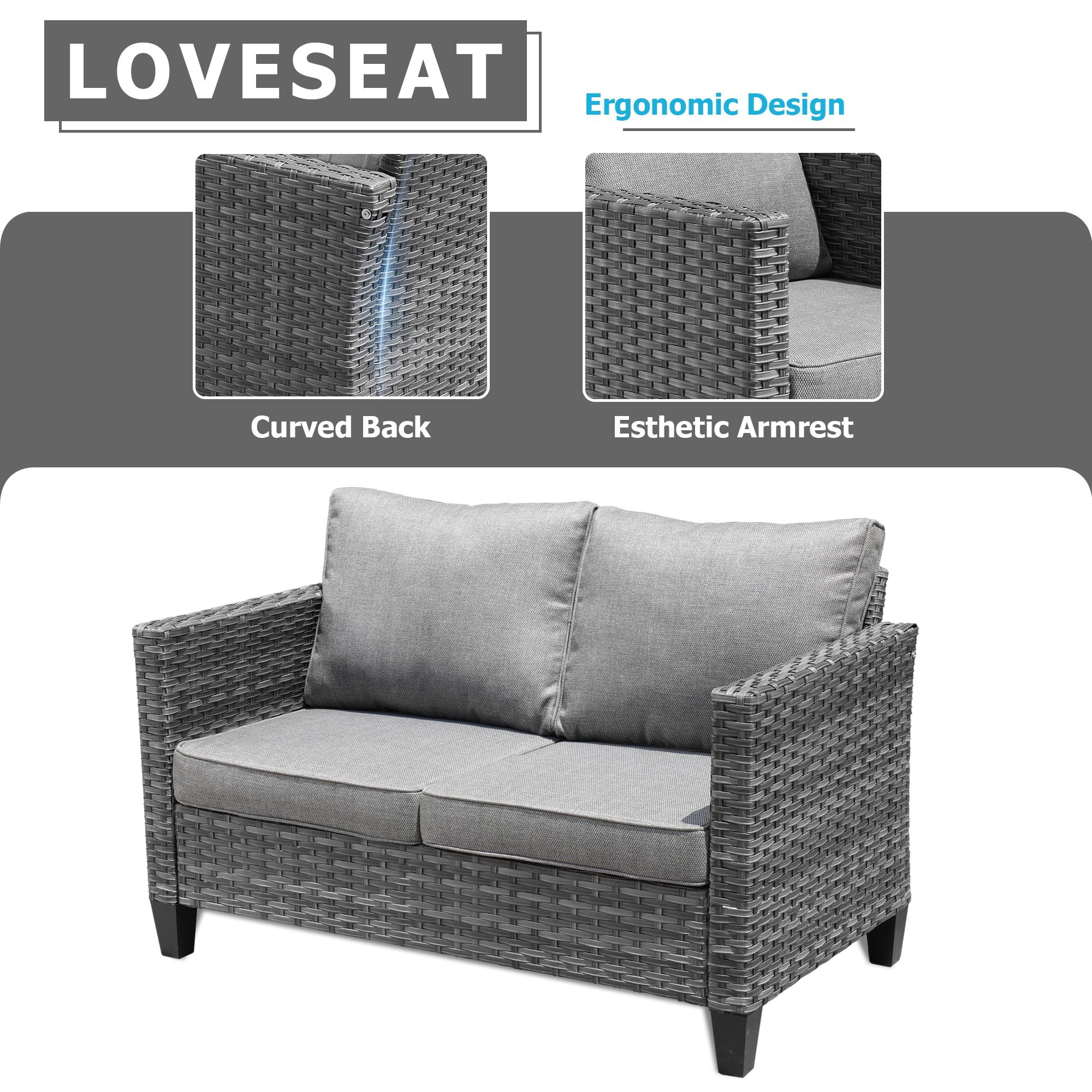 Pouuin SGRS20L Patio-Sofas-Daybeds - View #5