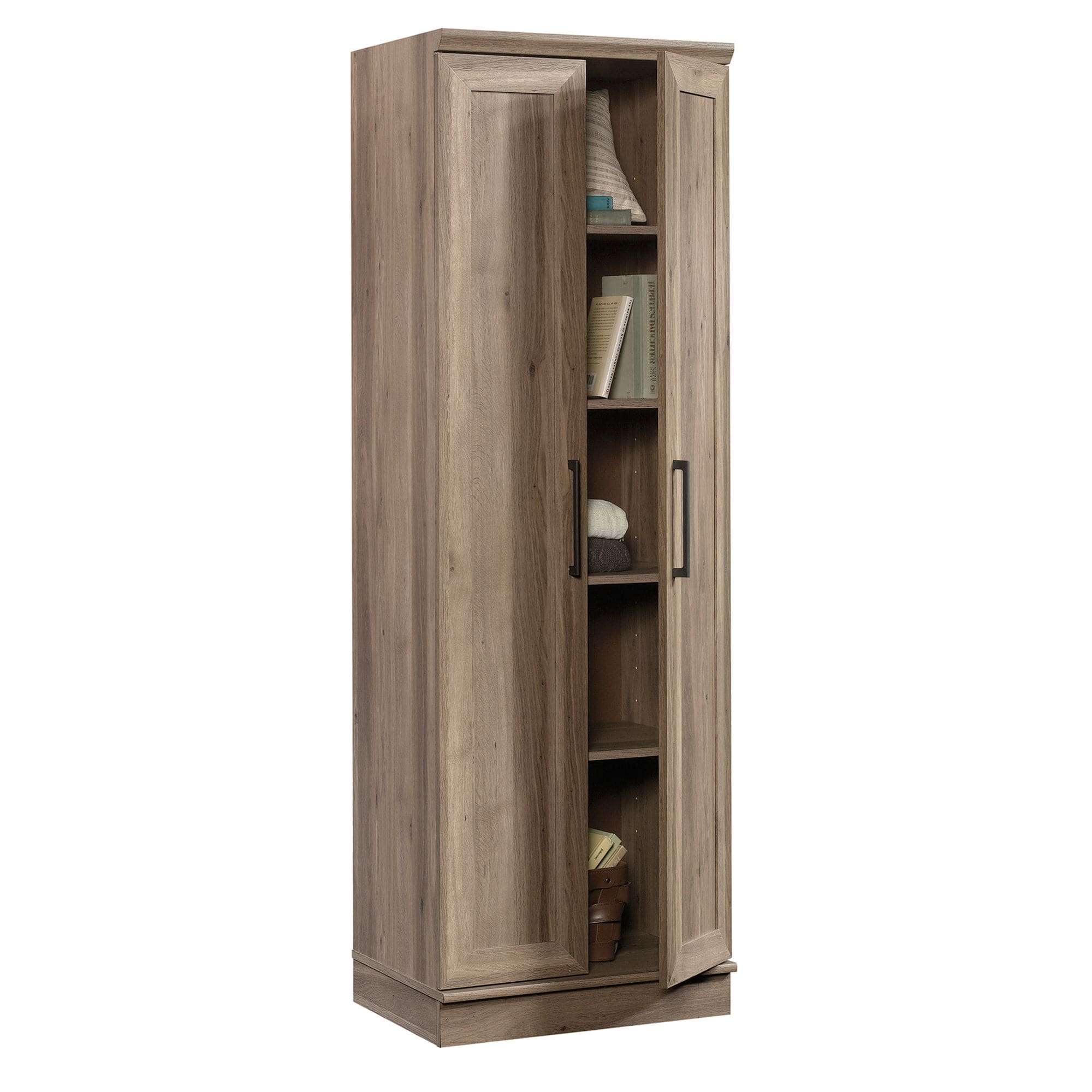 Sauder  HomePlus Storage Cabinet Salt Oak finish