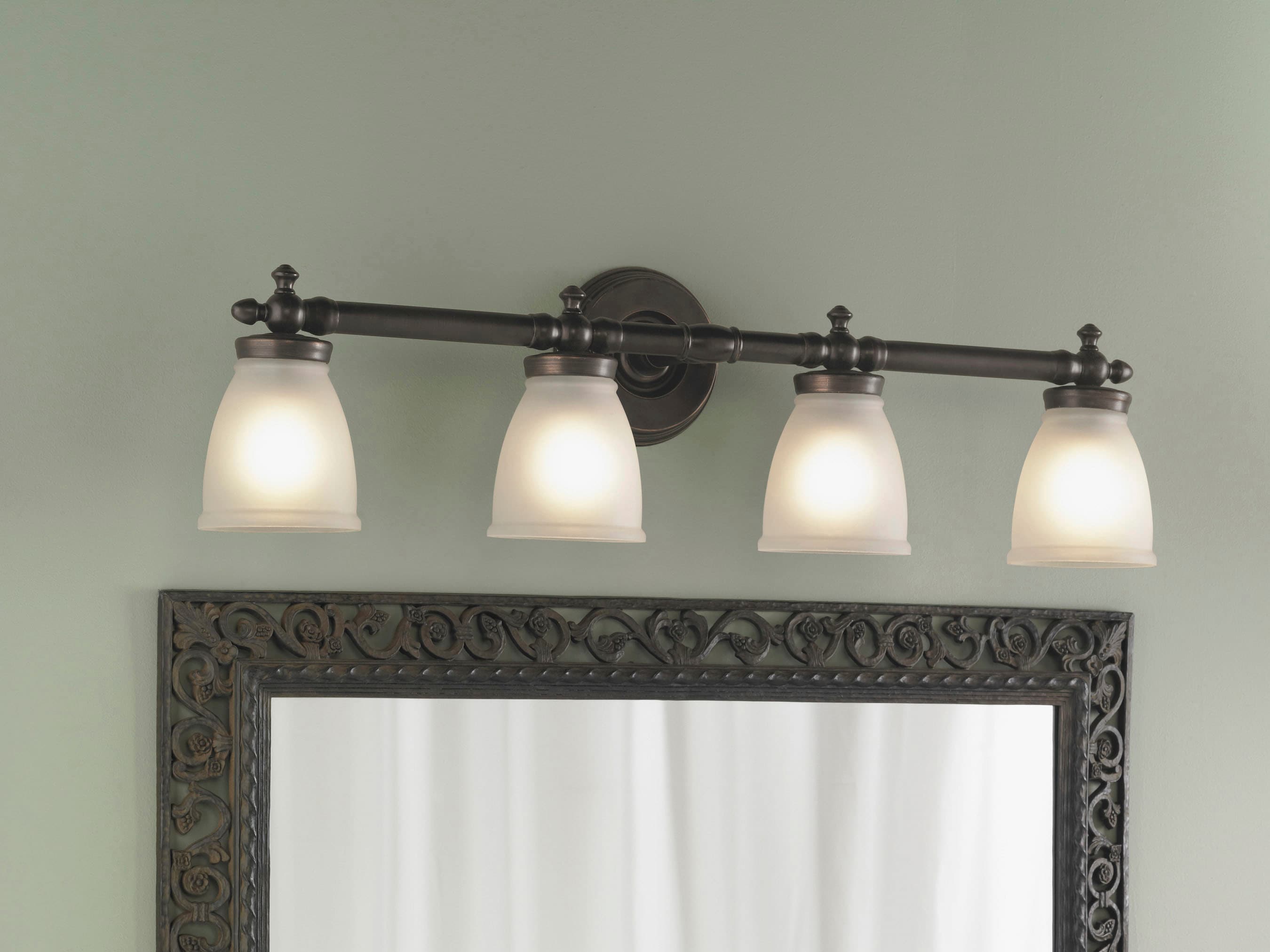 Venetian bronze vanity deals light