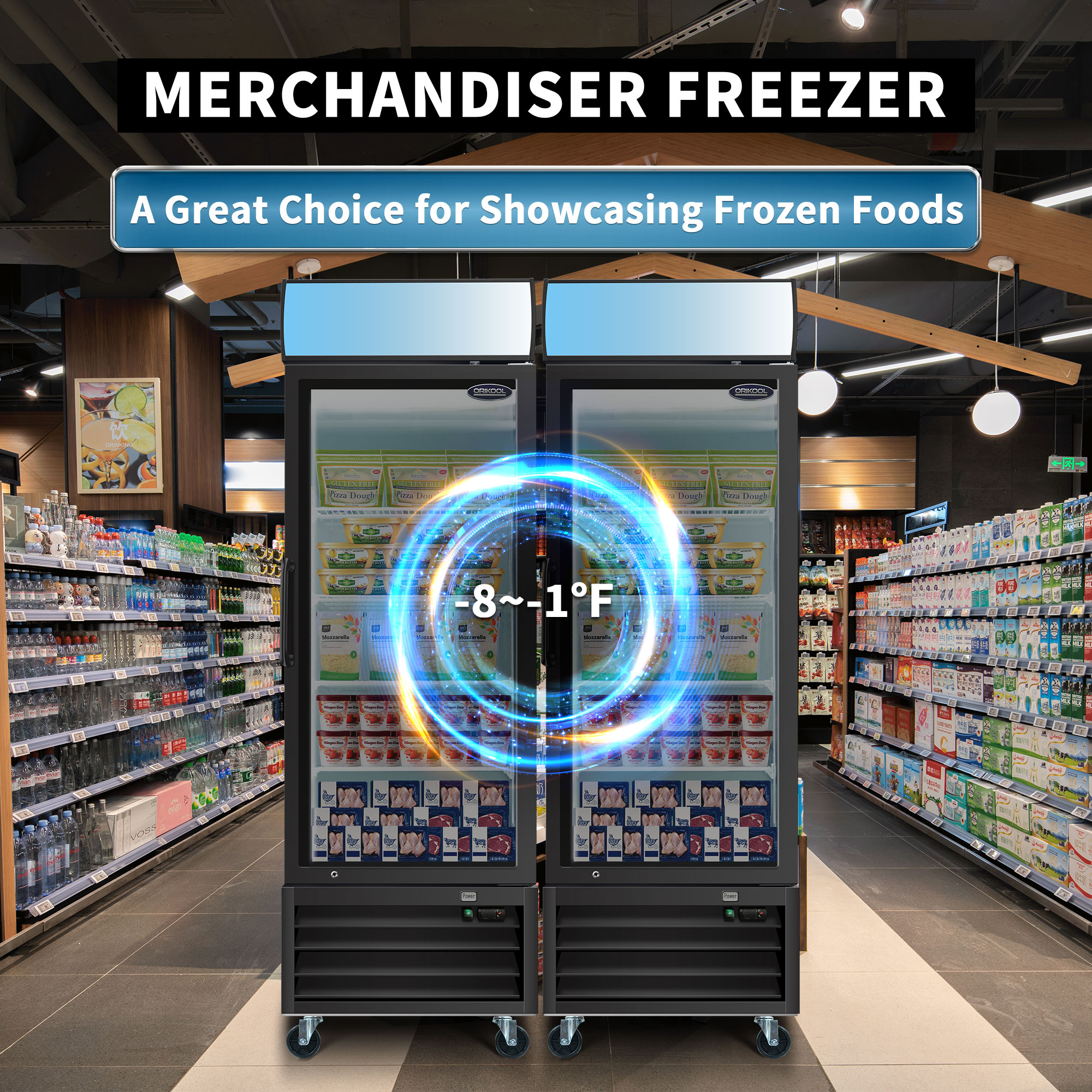 Xspracer ML-CF138 Commercial-Freezers - View #4