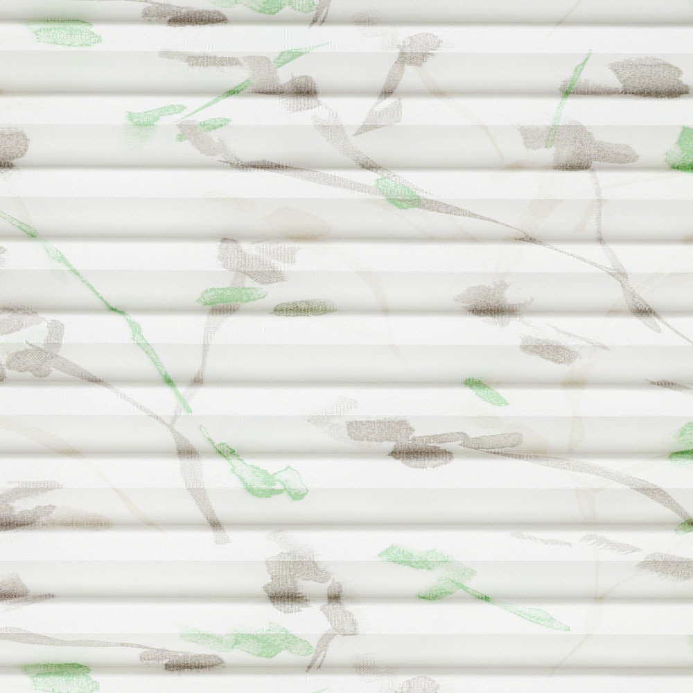 Bali 05B-0685 Springleaf Flower Bouquet Light filtering Polyester 1" Neat Pleat Pleated shade swatch