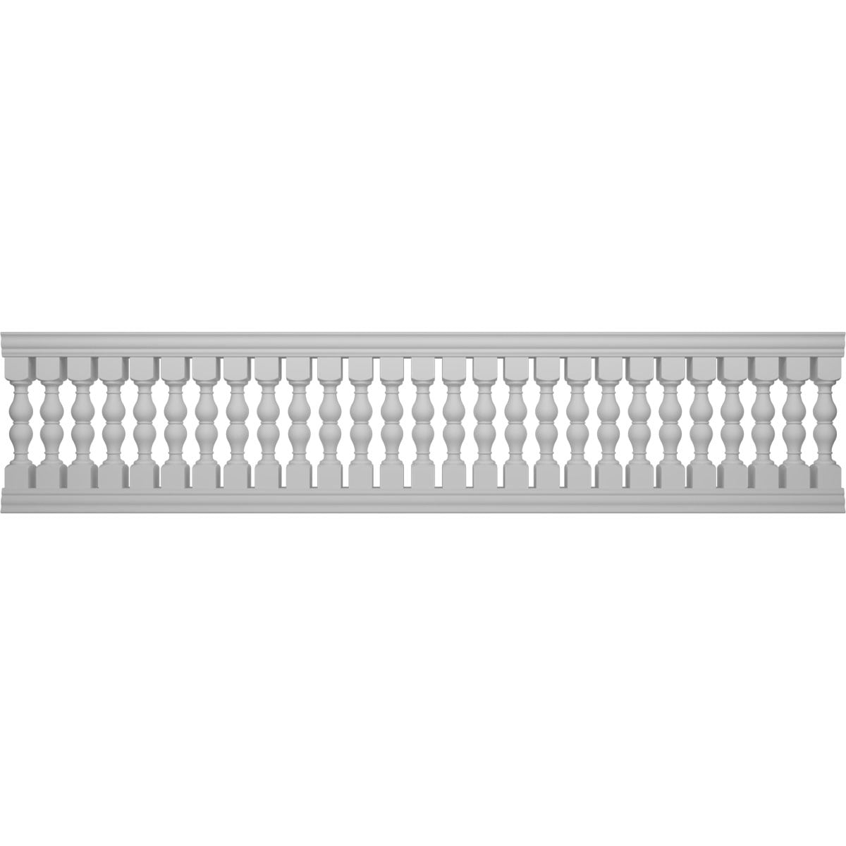 Ekena Millwork BALK42X180AVA FiberThane 16-Feet x 42-Inches Avalon Fiberglass Deck Rail Kit
