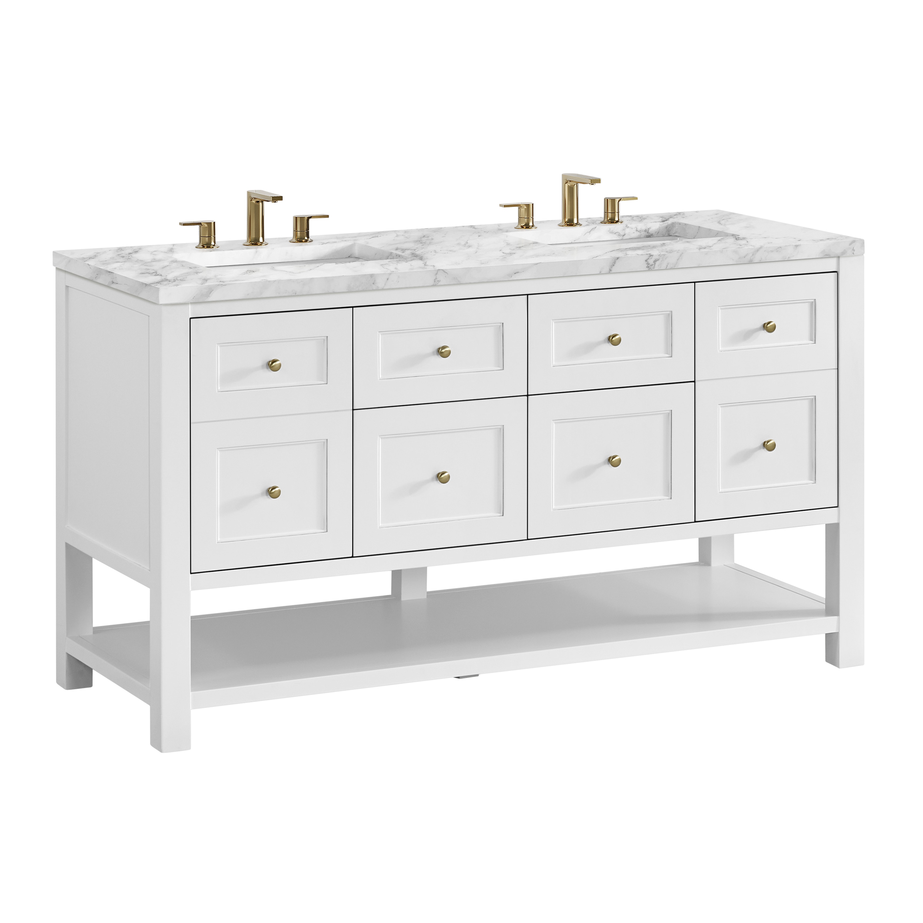 James Martin Vanities 330-V60D-BW-3CAR Bath-Vanity-Combo - View #8