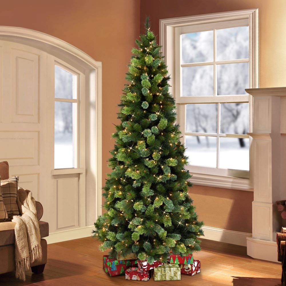 Puleo International 301-PPSLA-75C45 Artificial-Christmas-Trees - View #4