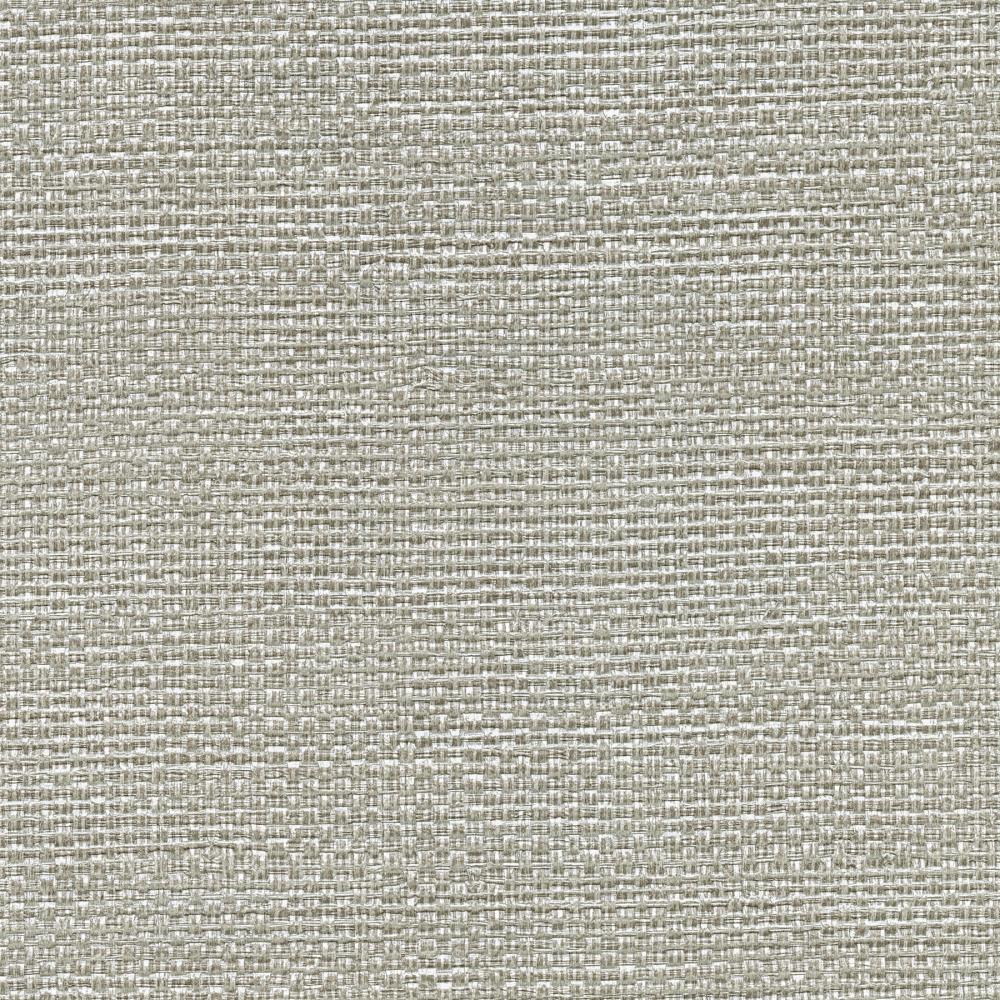 Warner Textures 2807-8026 Warner Grasscloth Resource 60.8-Sq. Feet Pewter Vinyl Textured Novelty 3D Unpasted Wallpaper