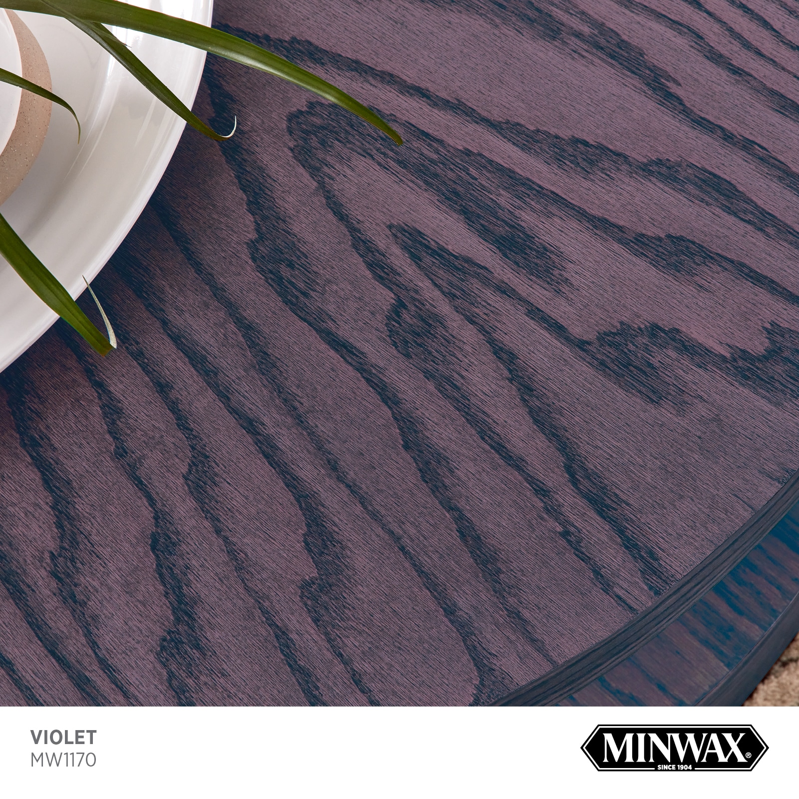 Minwax Wood Finish Water-Based Violet Mw1170 Semi-Transparent Interior  Stain (1-Quart) in the Interior Stains department at