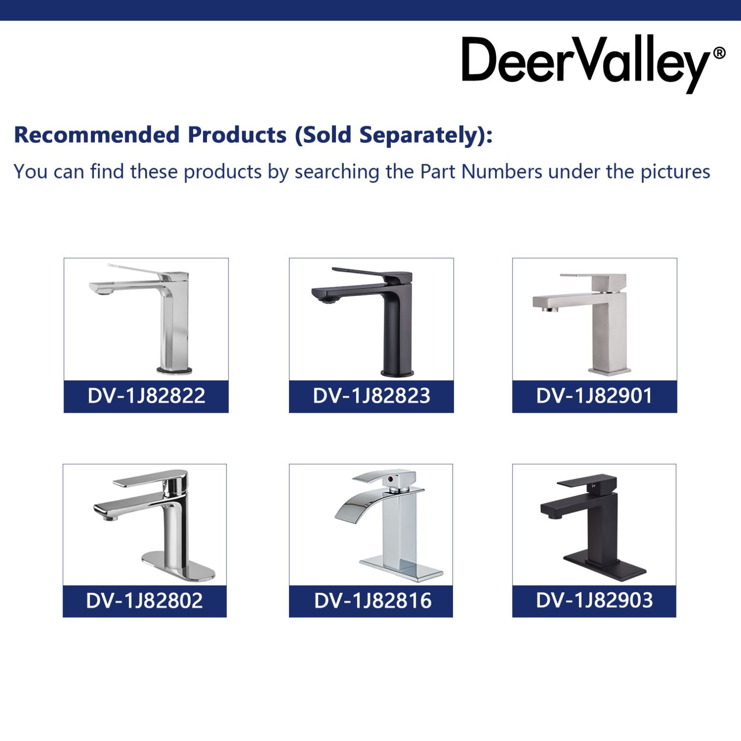 DeerValley DV-1P525 Complete-Pedestal-Lavatories - View #12