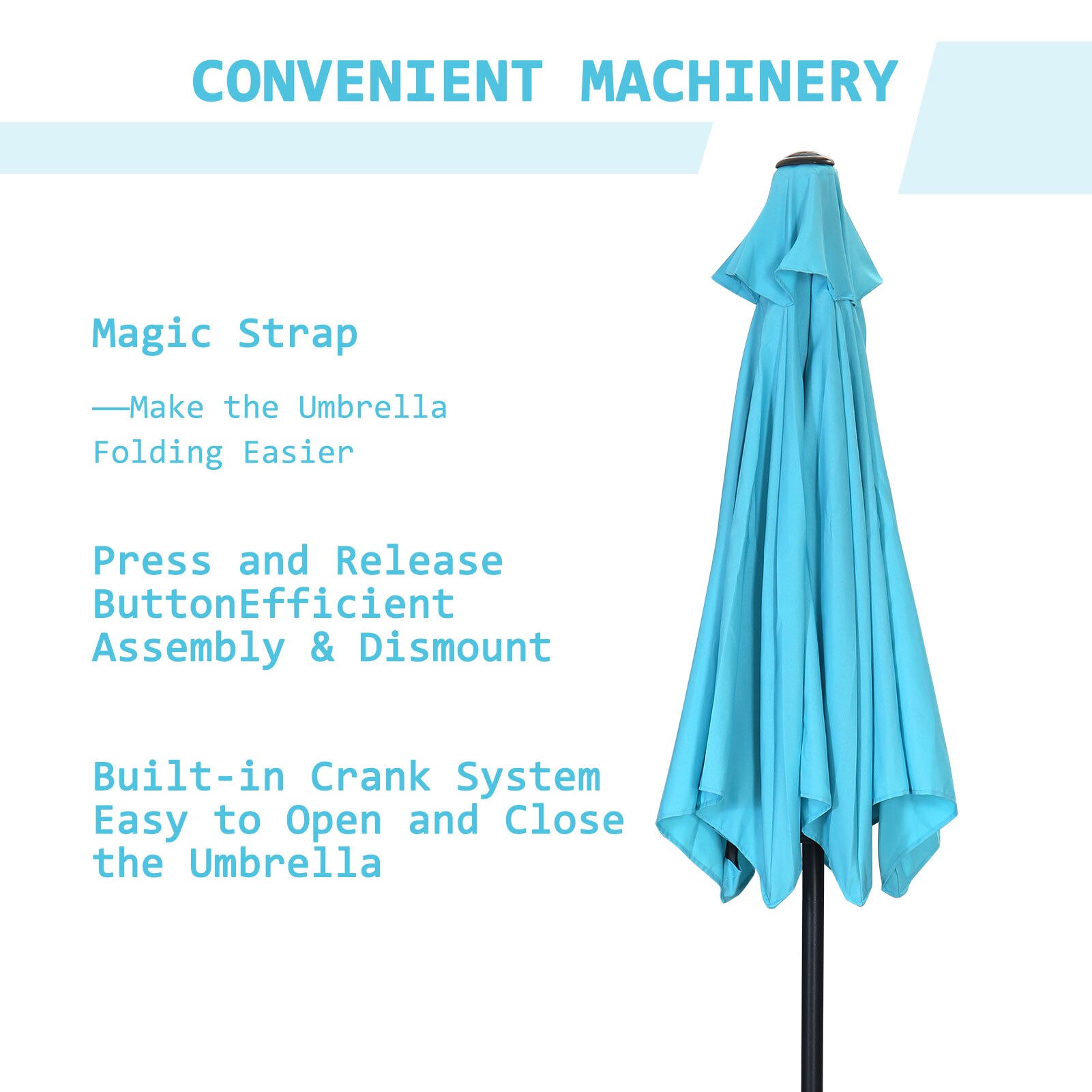 GDY GD-OTU027BL Umbrellas-2 - View #4