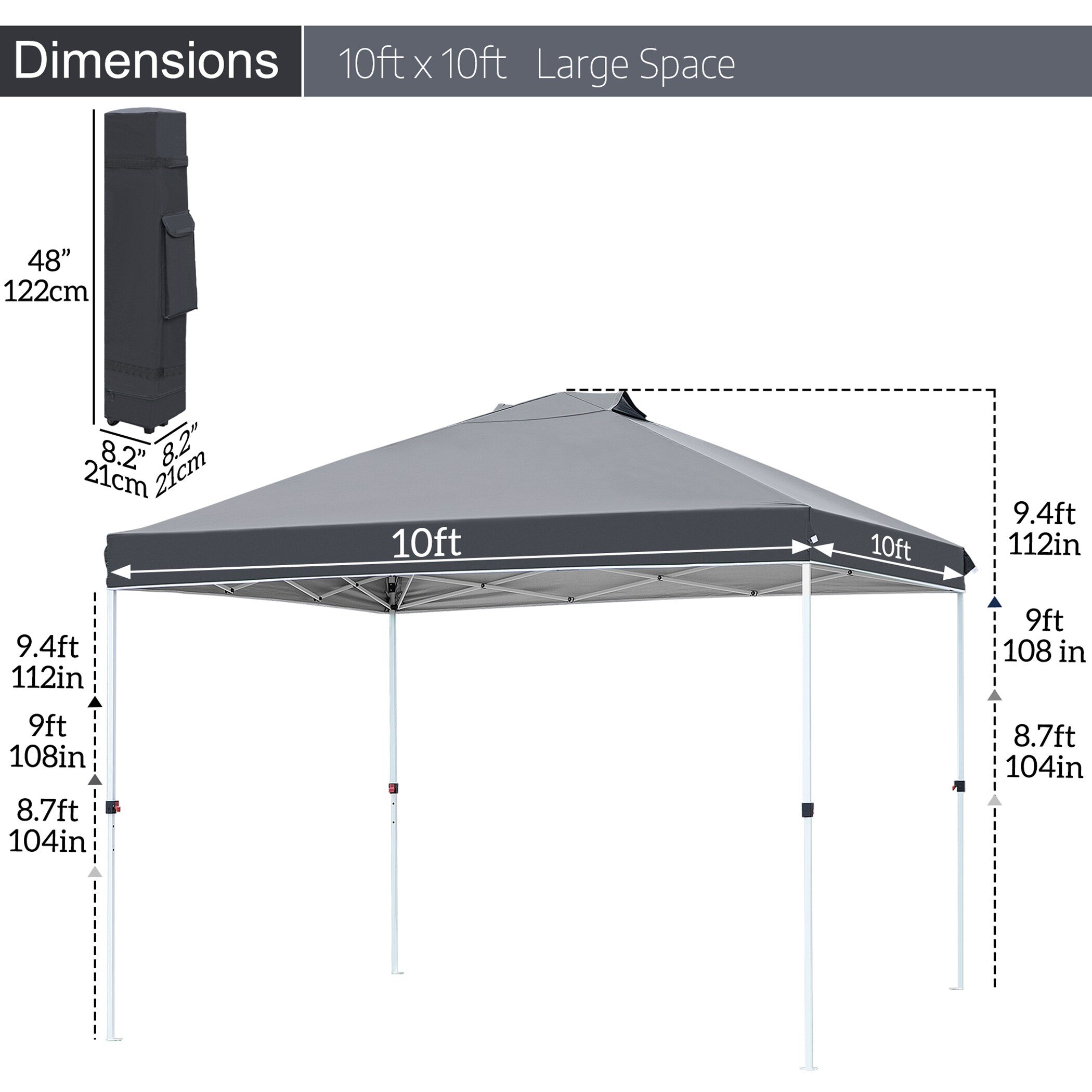 FOREST HOME FT-CPT-BK Canopies-Sl - View #2