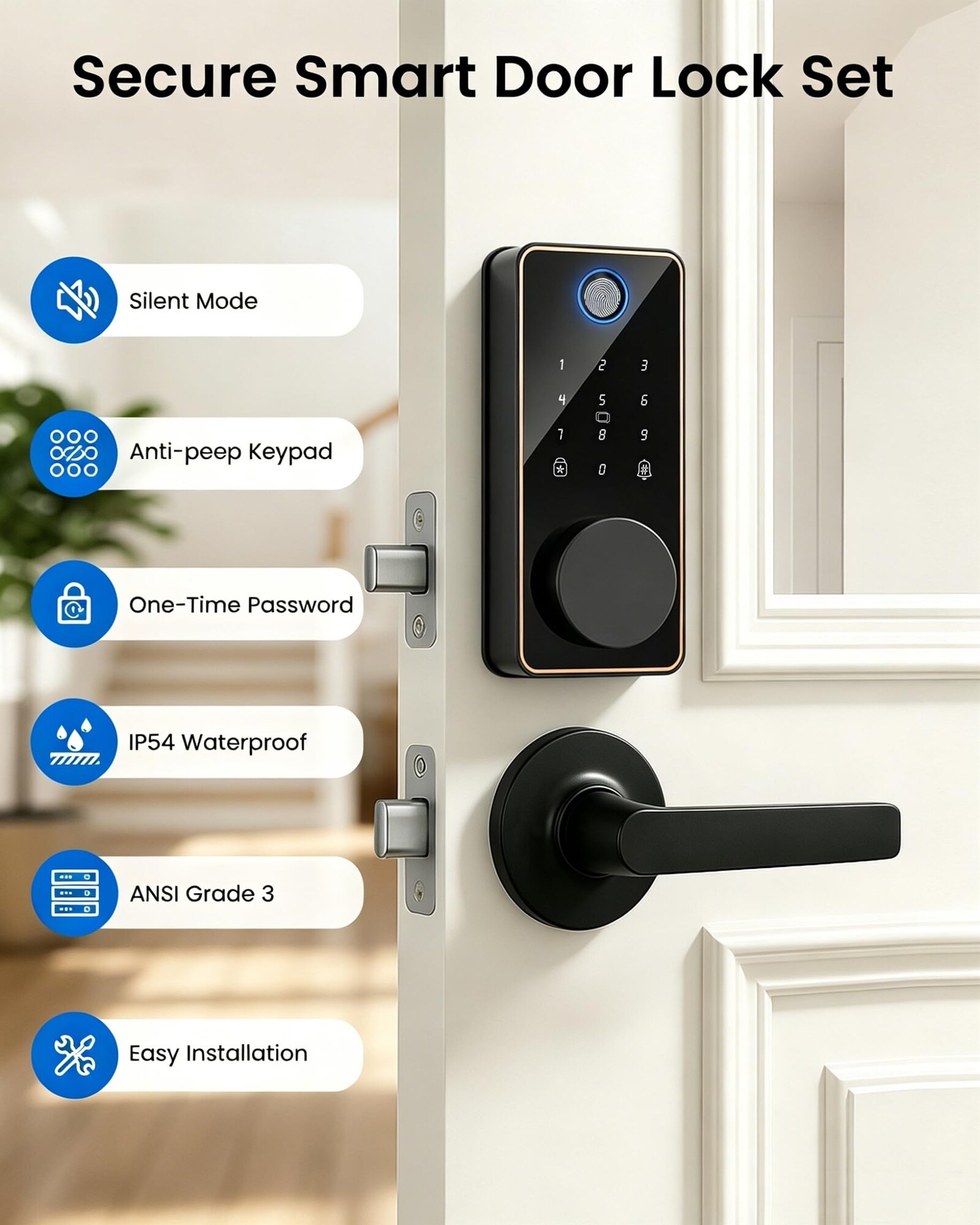 AOIZGMY LAZ0803Z324 Electronic-Door-Locks - View #7