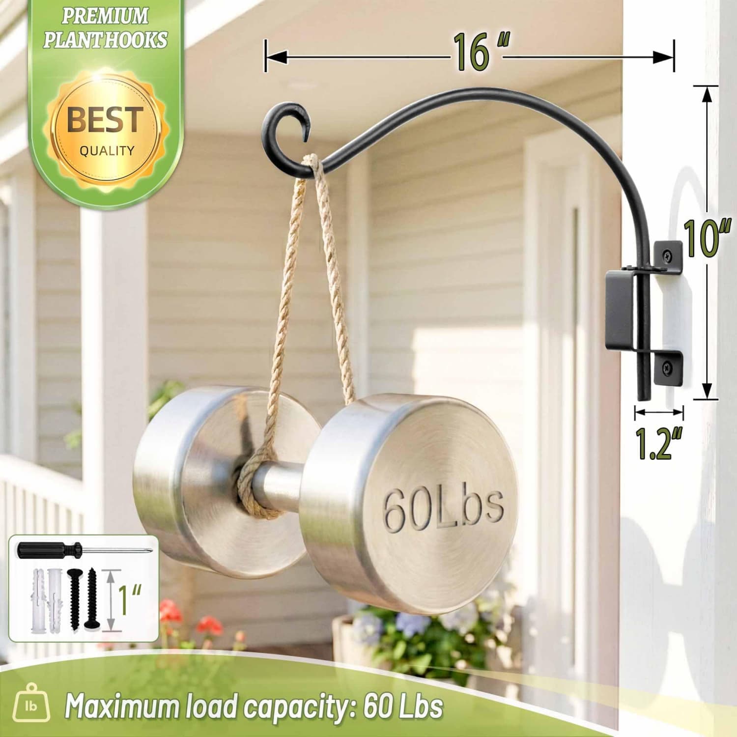 Angel Sar L2FHX48PLTHK-19 Plant-Hooks - View #5