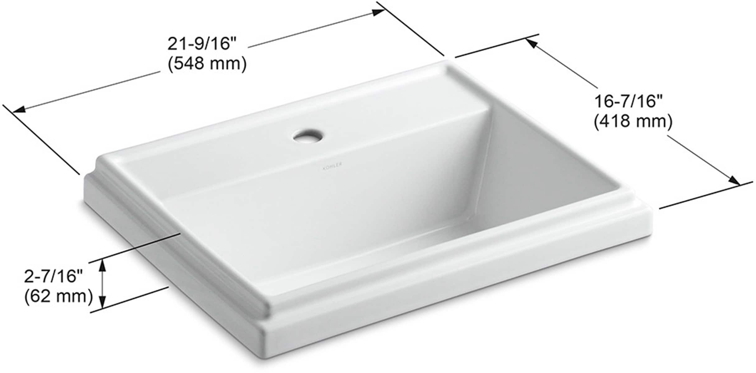 KOHLER 2991-1-0 Bath-Sink - View #3
