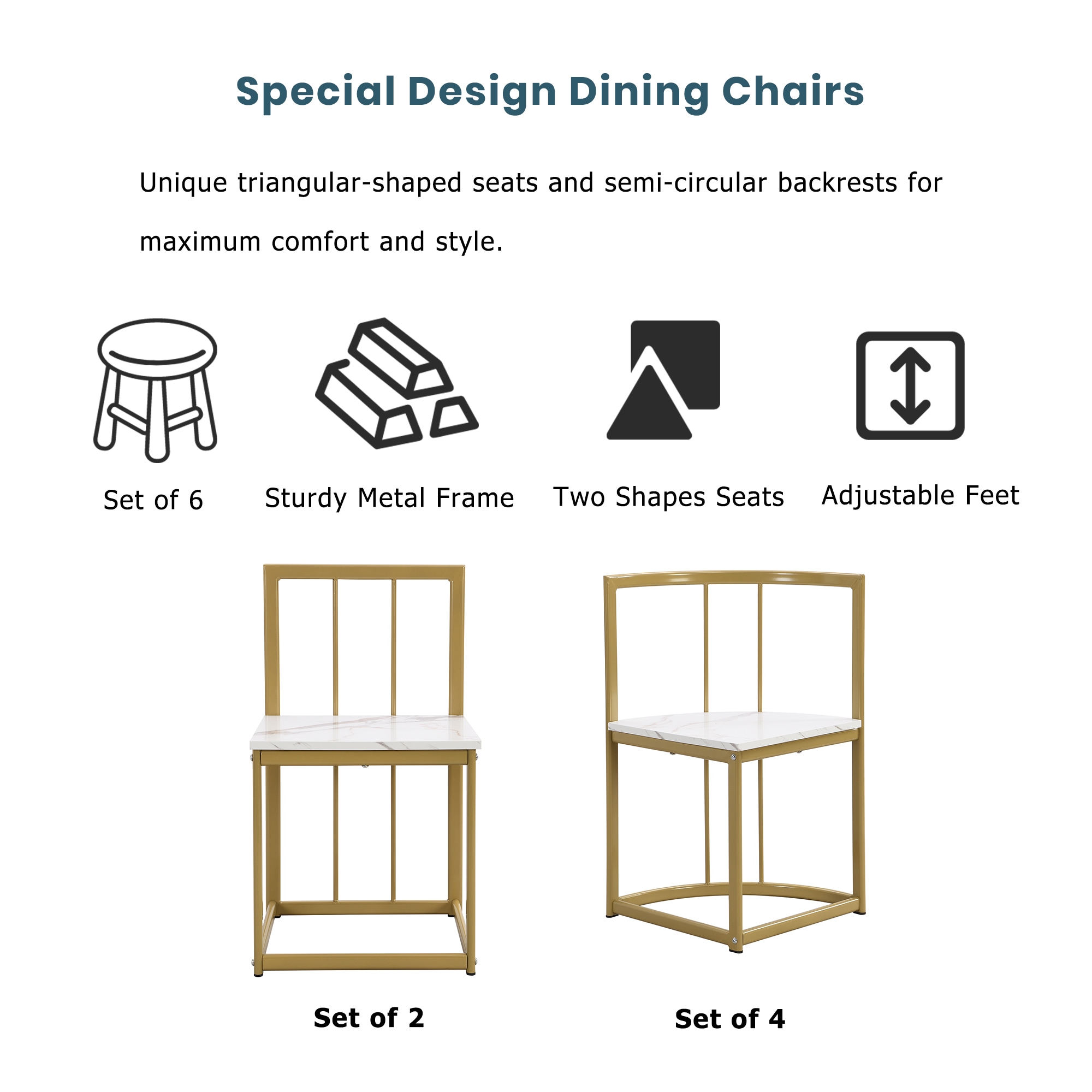 ModernLuxe L3P-N717S000017G Dining-Sets - View #3