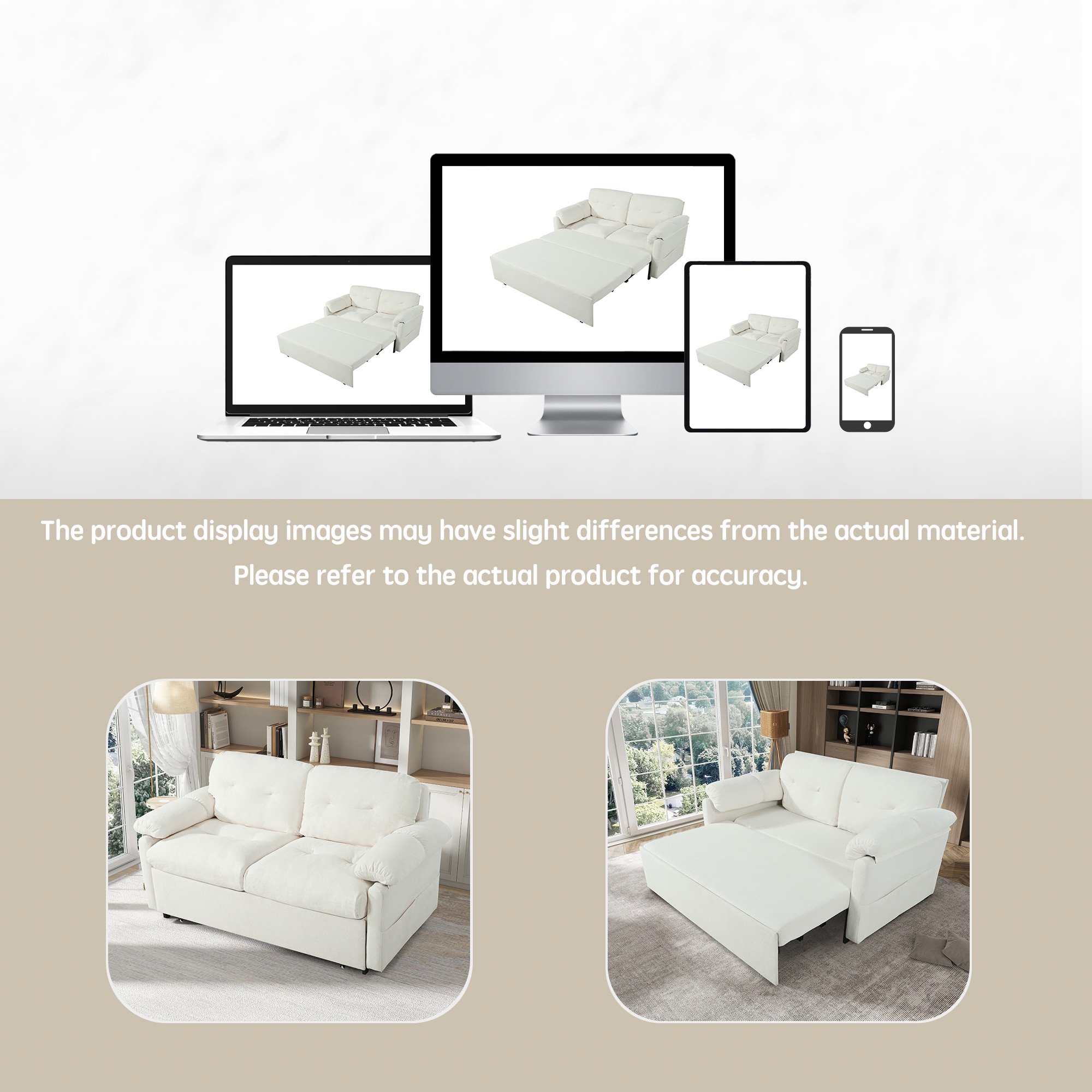 SINOFURN SYA010285WT Sofas-Loveseats - View #13