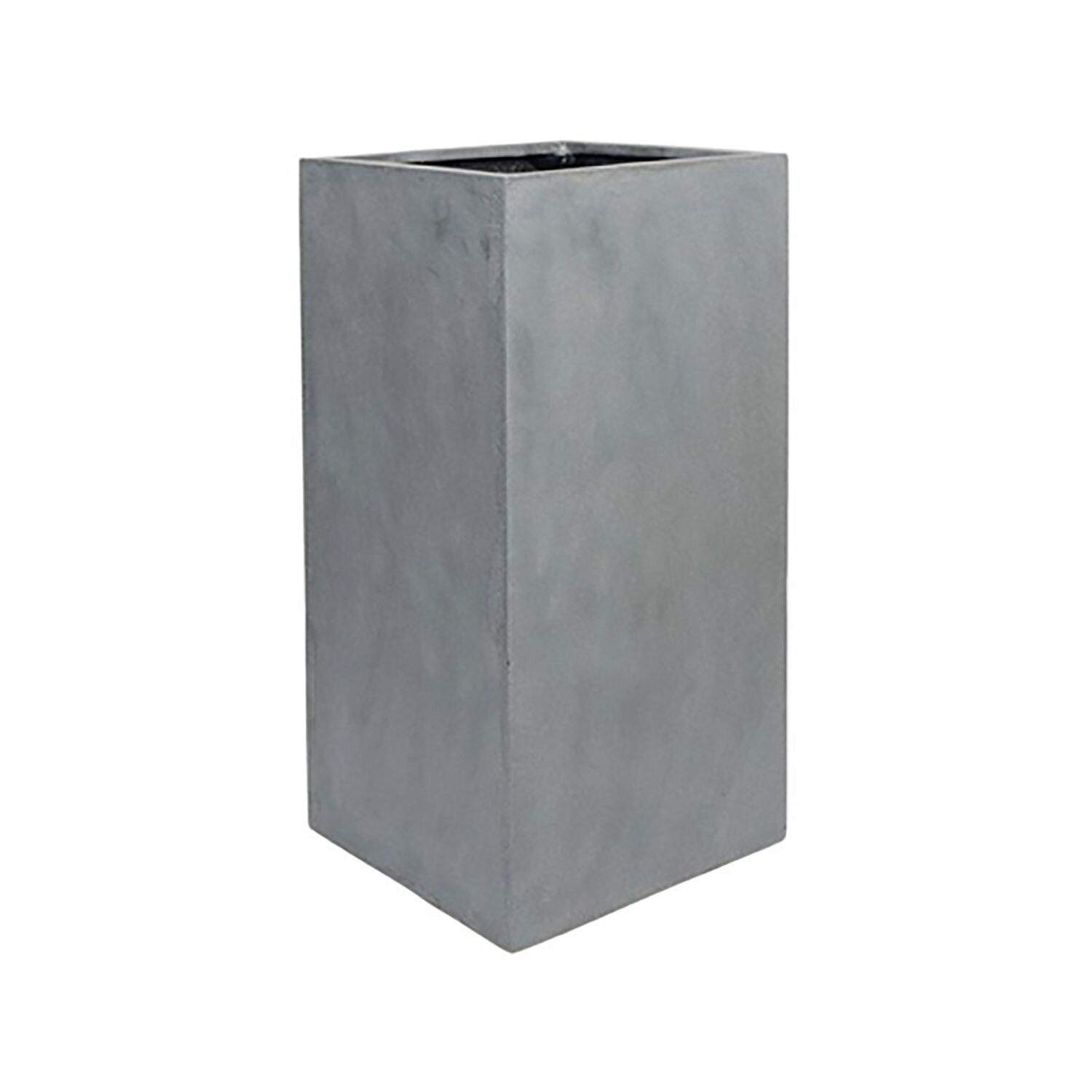 Vasesource BRISTOL3151616CM Square 31.0-Inches W Large Gray Mixed/Composite Indoor/Outdoor Planter