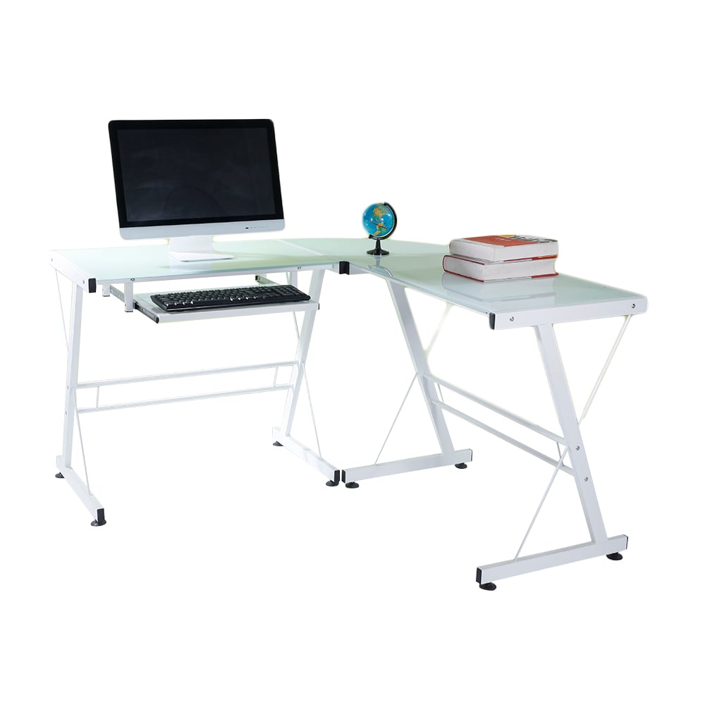 Winado 278160736064 Computer Desk 50.39-in White Modern/Contemporary Computer Desk