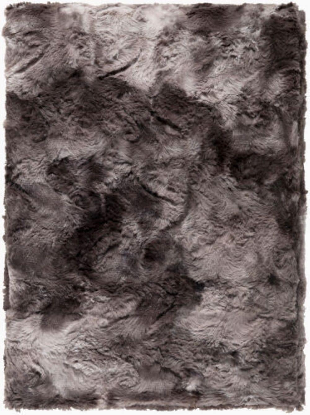 Surya FLA8000-5070 Felina Charcoal 50-in x 70-in Polyester Throw