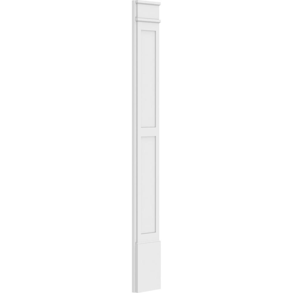 Ekena Millwork PILP10X082DFP02-2 Entry-Door-Casing-Accents - View #4