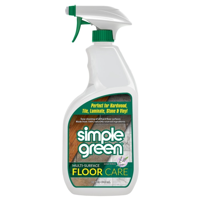 Simple Green Multi Surface Floor Care 32 Fl Oz Lemon Verbena Liquid Cleaner In The Cleaners Department At Lowes Com