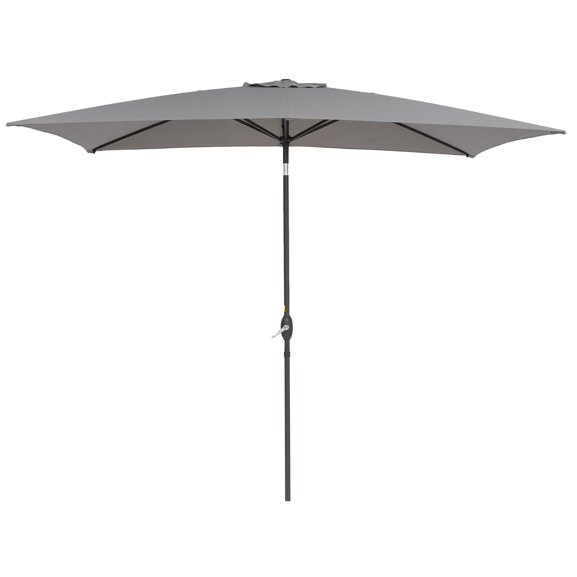 Forclover ALSM-320G 10-ft Steel Market Patio Umbrella