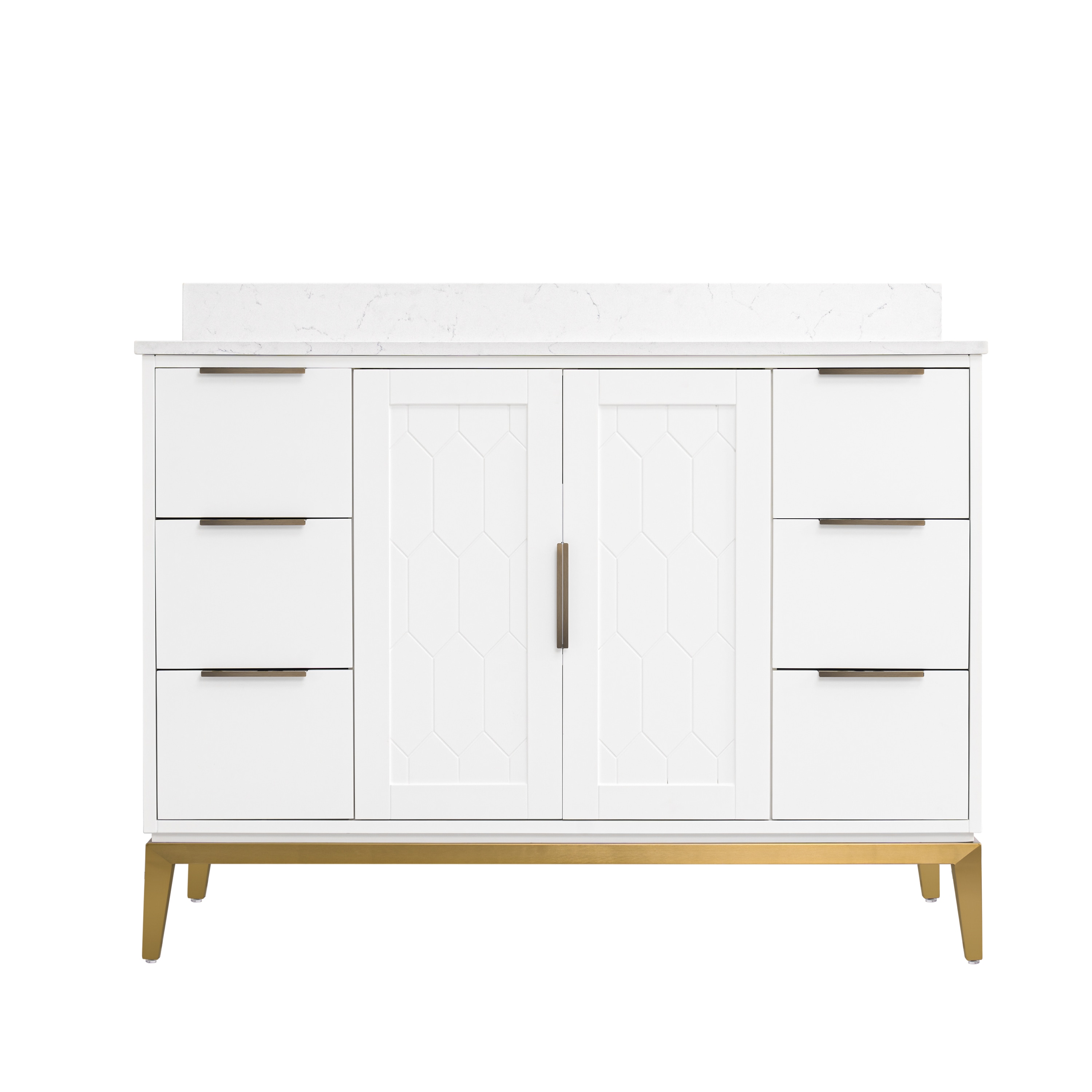 WELLFOR BCB2140WH-LS Bath-Vanity-Combo - View #6