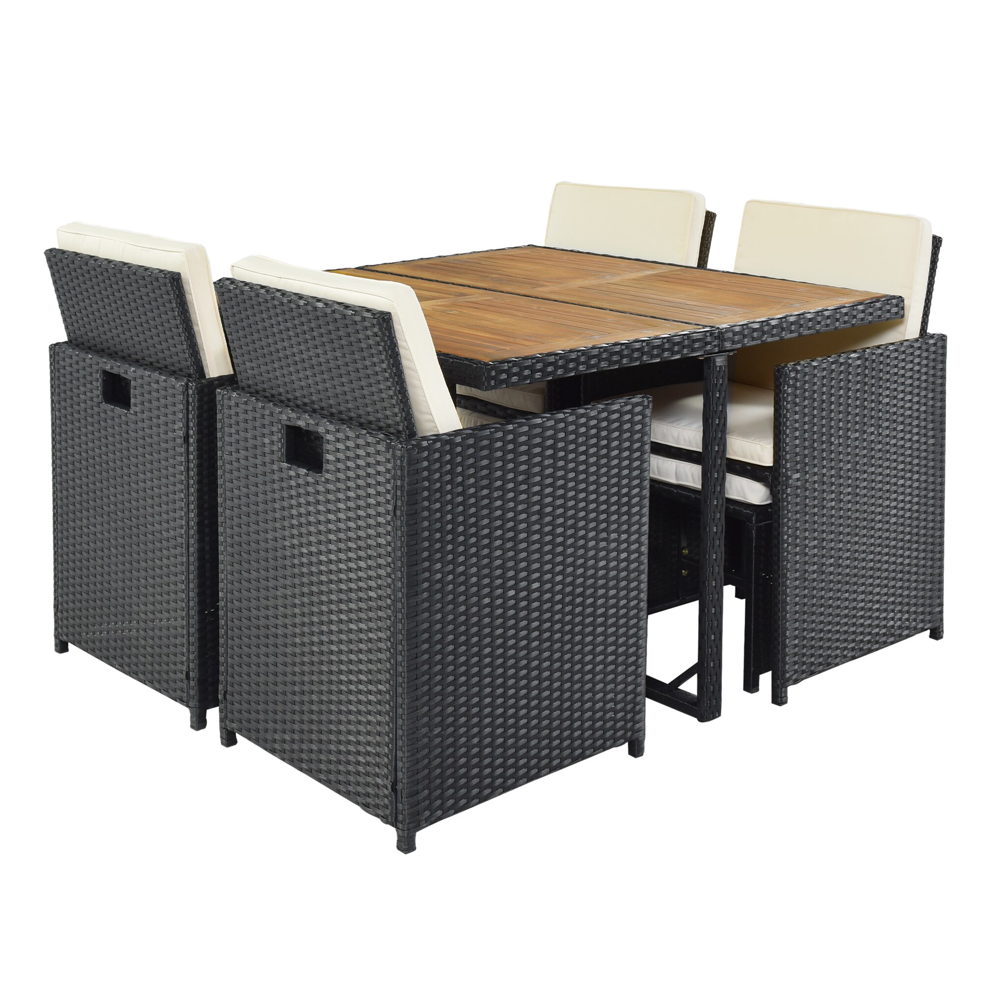 Nestfair AUTO1247A Patio-Dining-Sets - View #4