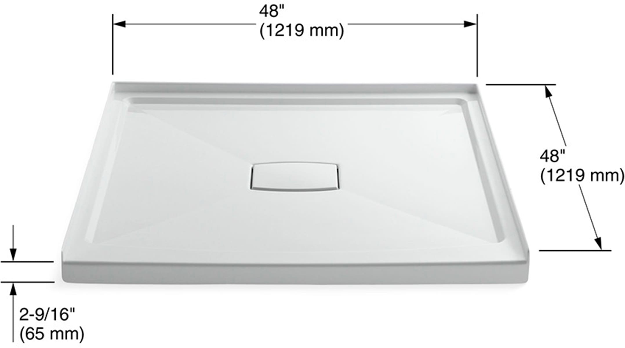 KOHLER 9394-0 Shower-Floors - View #3