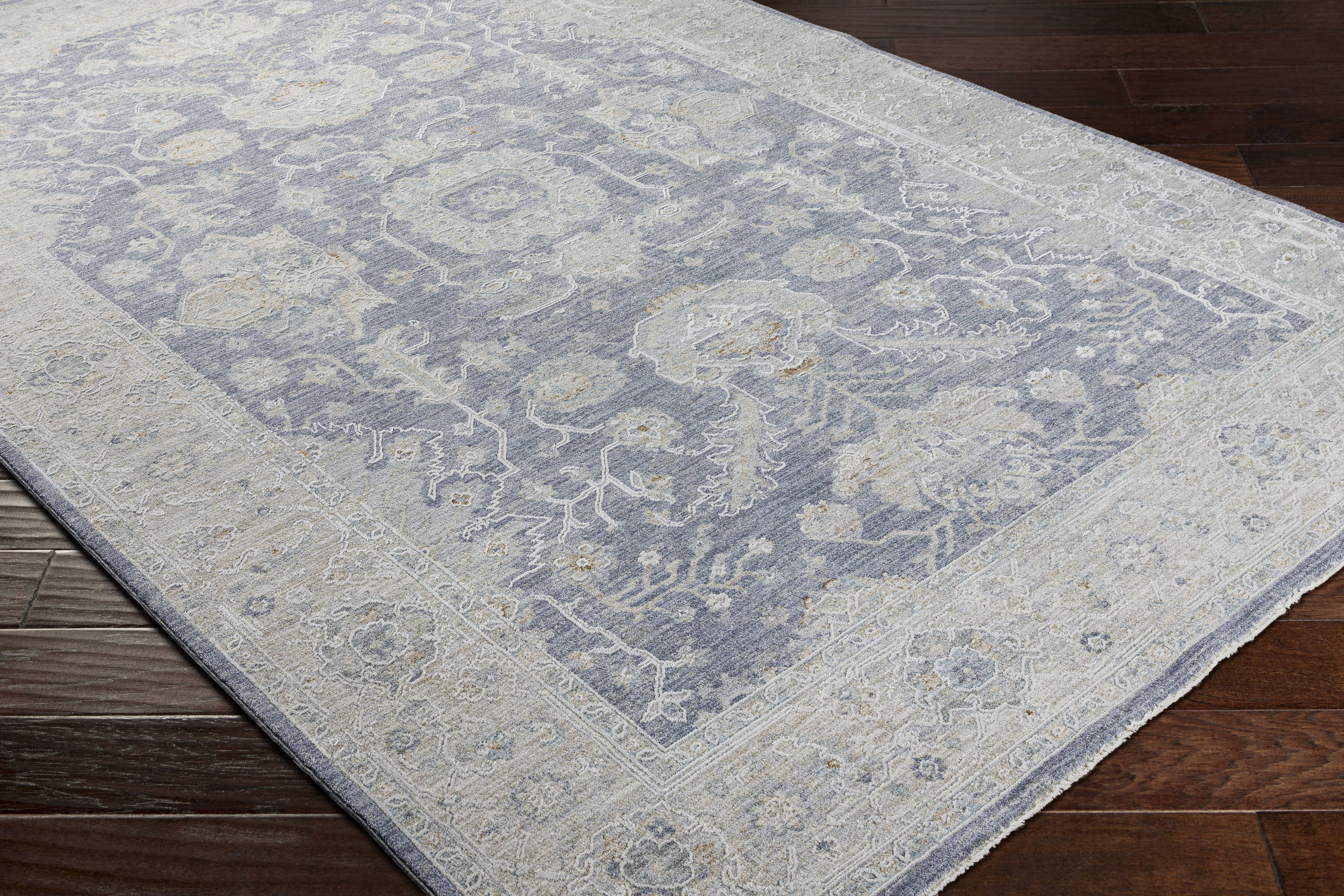 Surya Avant Garde 3 X 4 (ft) Medium Grey Indoor Medallion Oriental Area Rug  in the Rugs department at