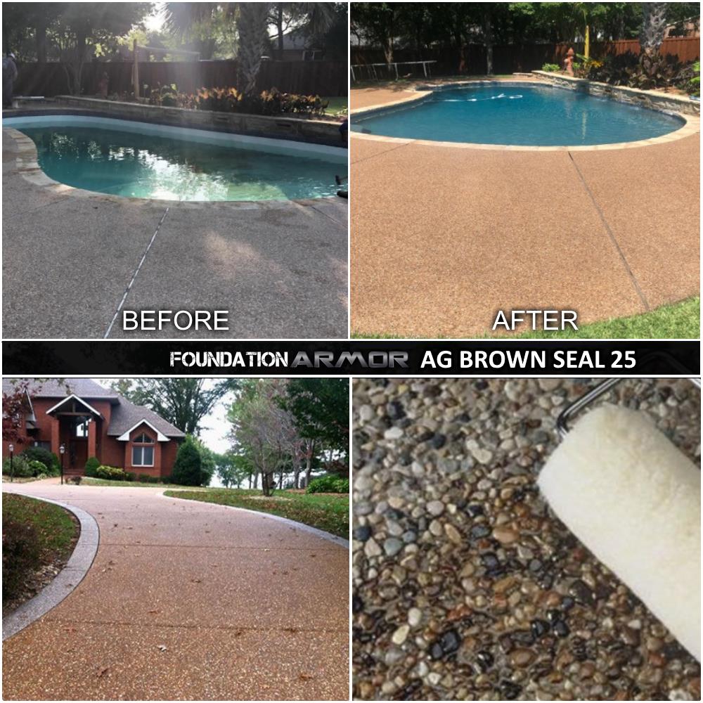 Foundation Armor AGBROWN1GAL Concrete-Stains - View #2