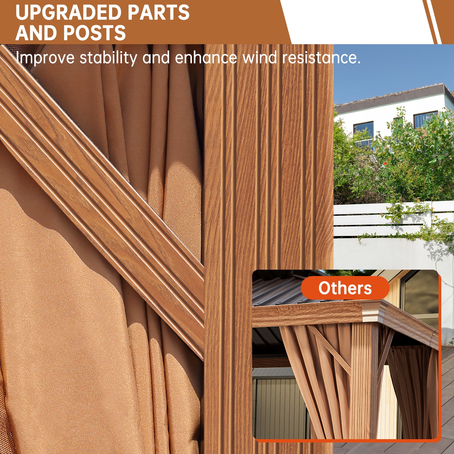 Bapipro BPGB29L32 Wood-Resin-Gazebos - View #4