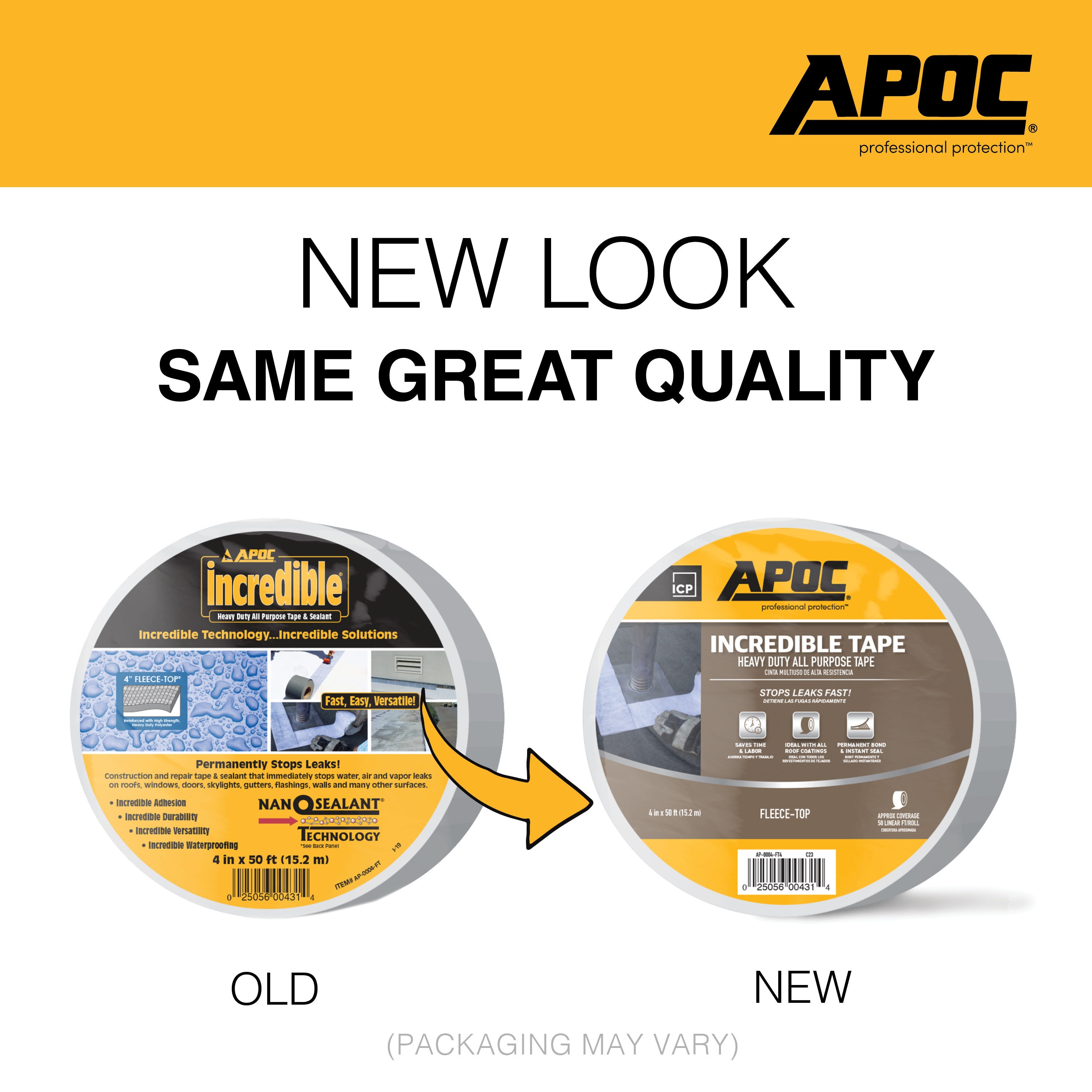 APOC Incredible Tape 50-ft Roof Seam Tape in the Roof Seam Tape