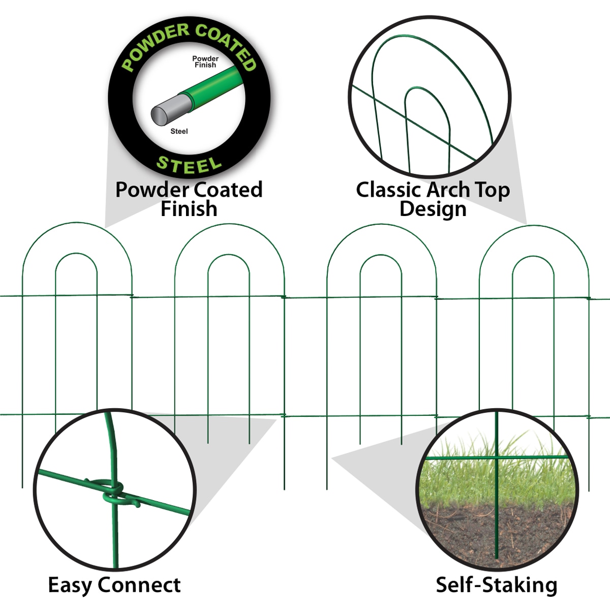 GARDEN CRAFT 043210S Garden-Utility-Fencing - View #6