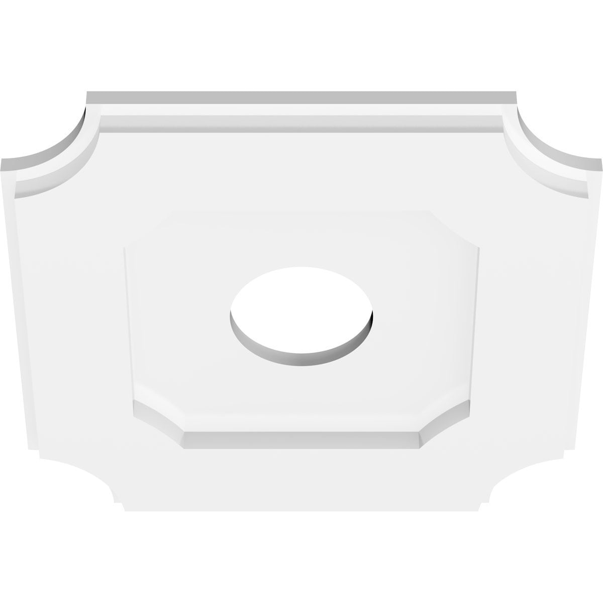 Ekena Millwork CMP12LE-03000 Ceiling-Medallions - View #2