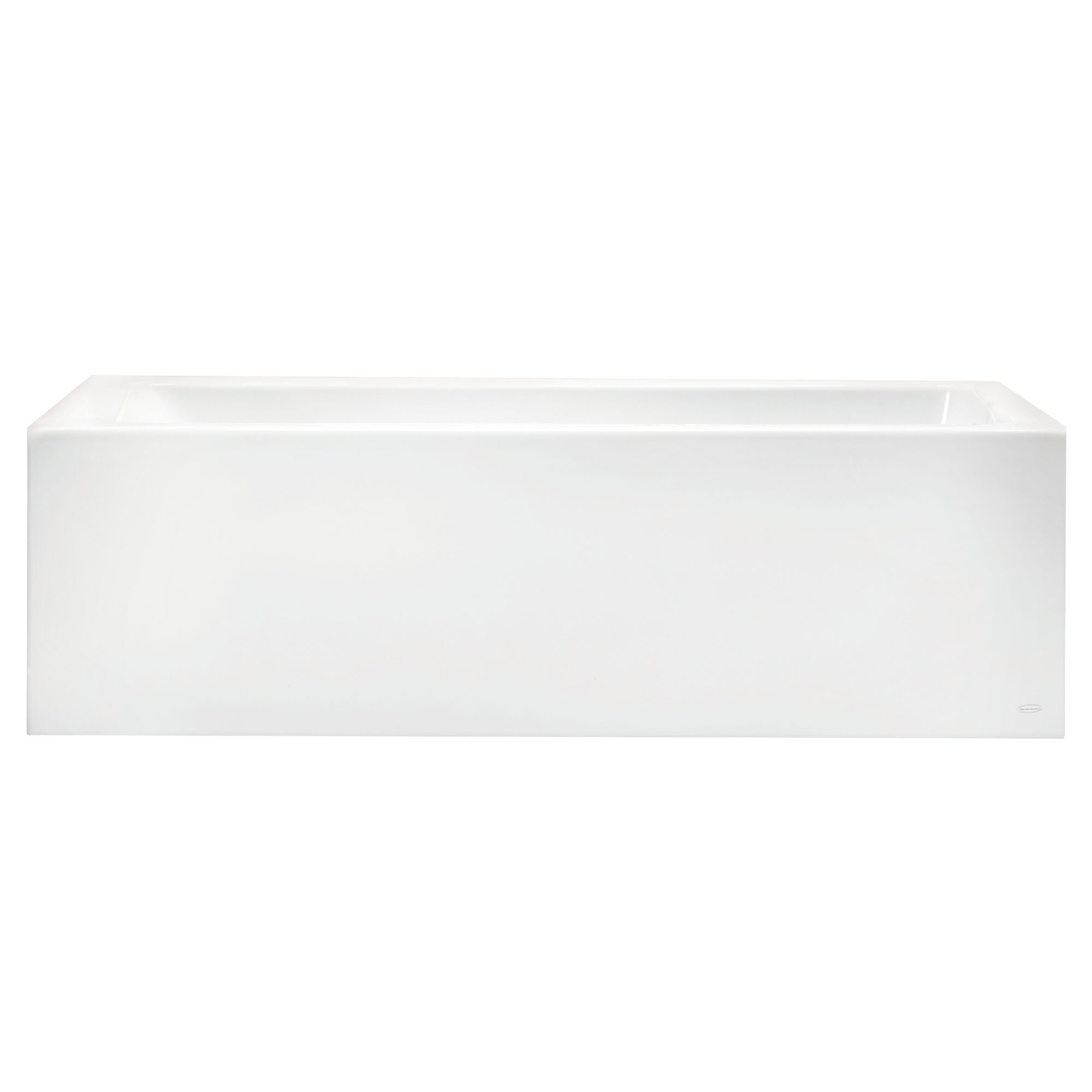 American Standard 2574102.011 Studio 32-in x 60-in Arctic Acrylic Alcove Soaking Bathtub (Right Drain)