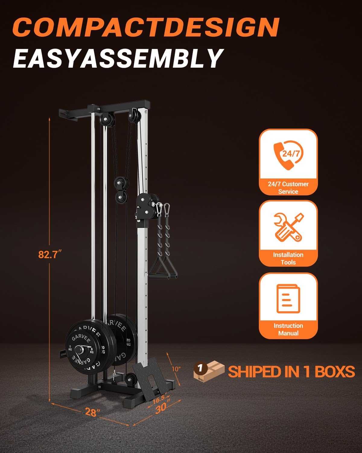 Qeetex LHF-JS-JSQC9014 Lat-Pull-Down-Machines - View #2