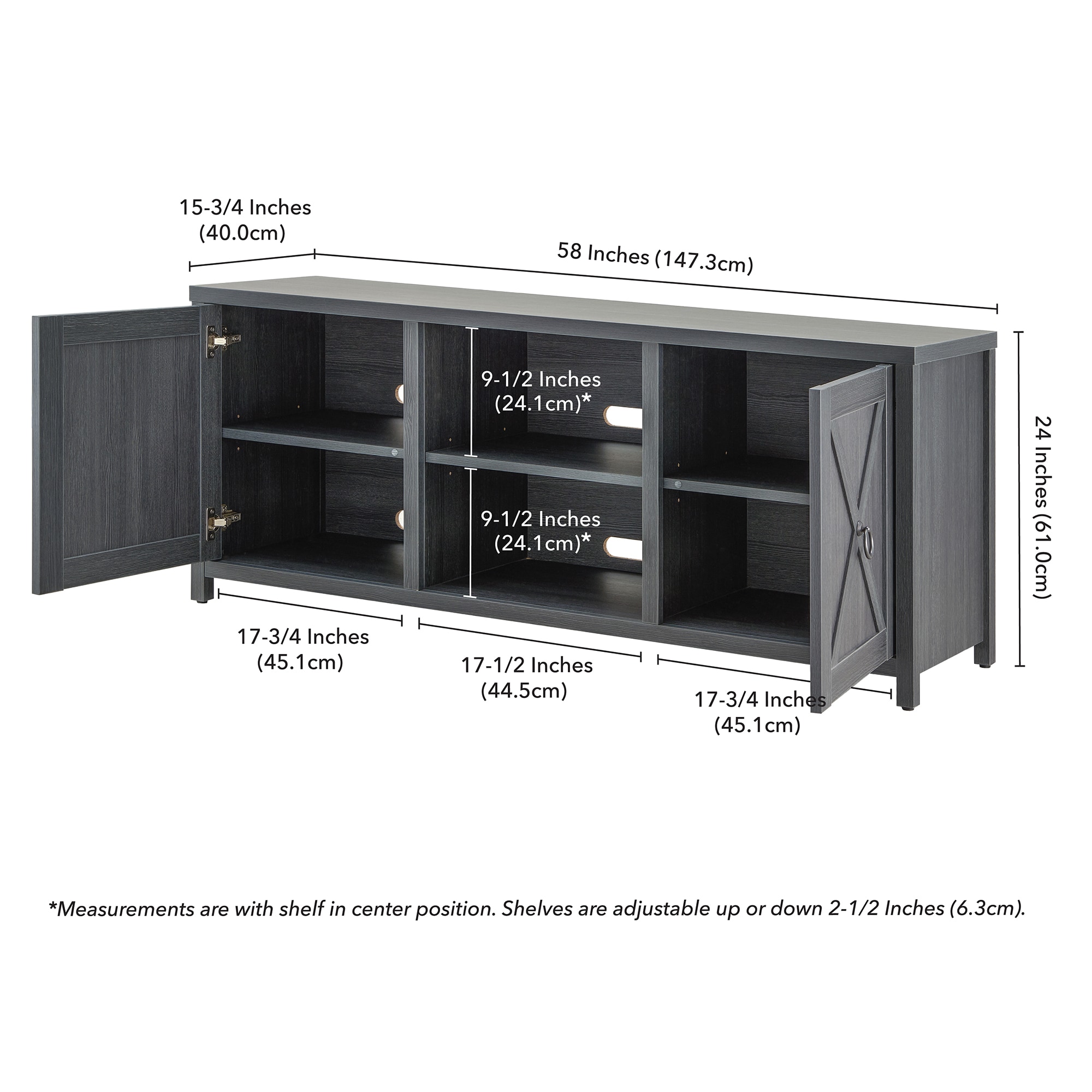 Hailey Home TV1370 Tv-Stands - View #3