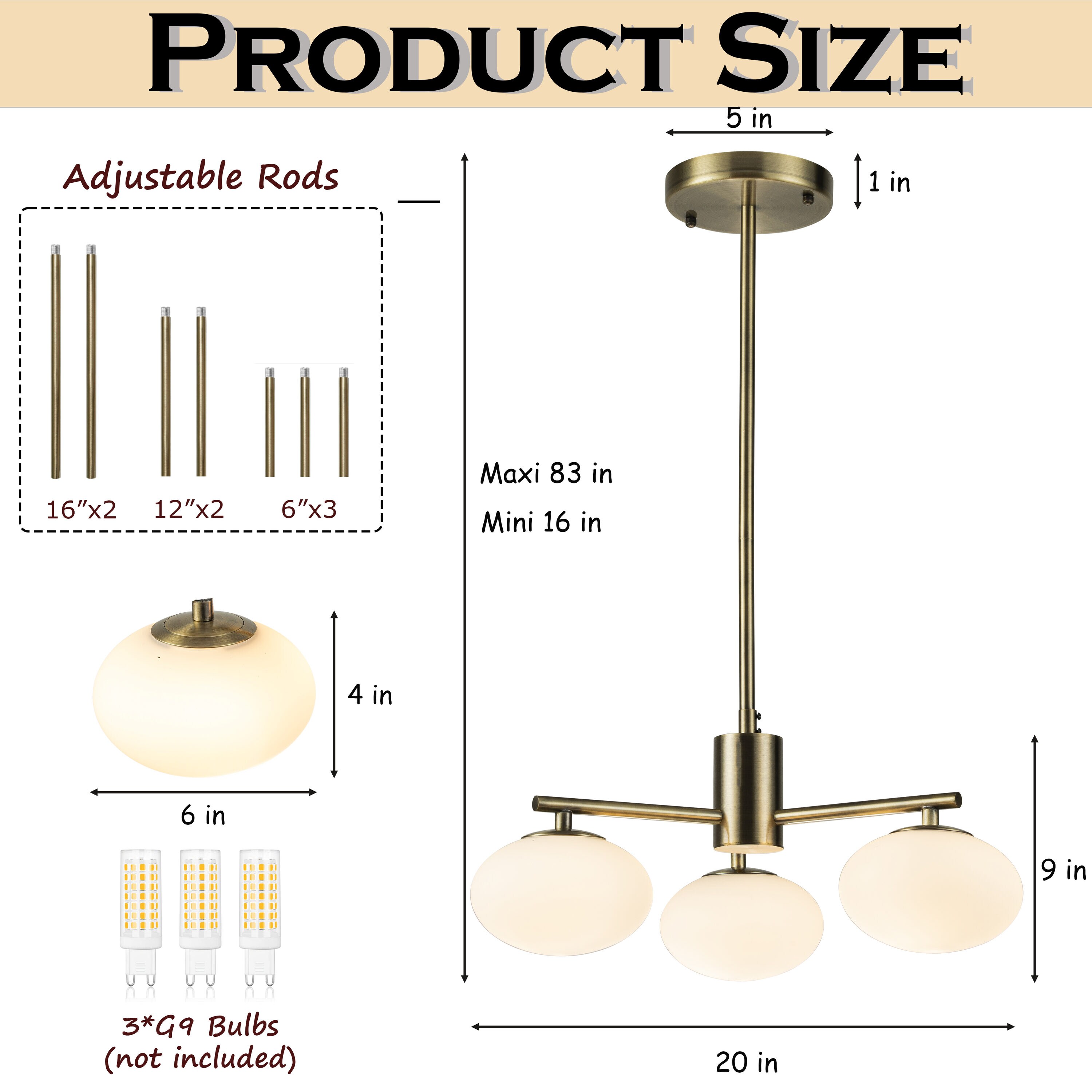 AloaDecor Lighting L7132B01A b090015 - View #3