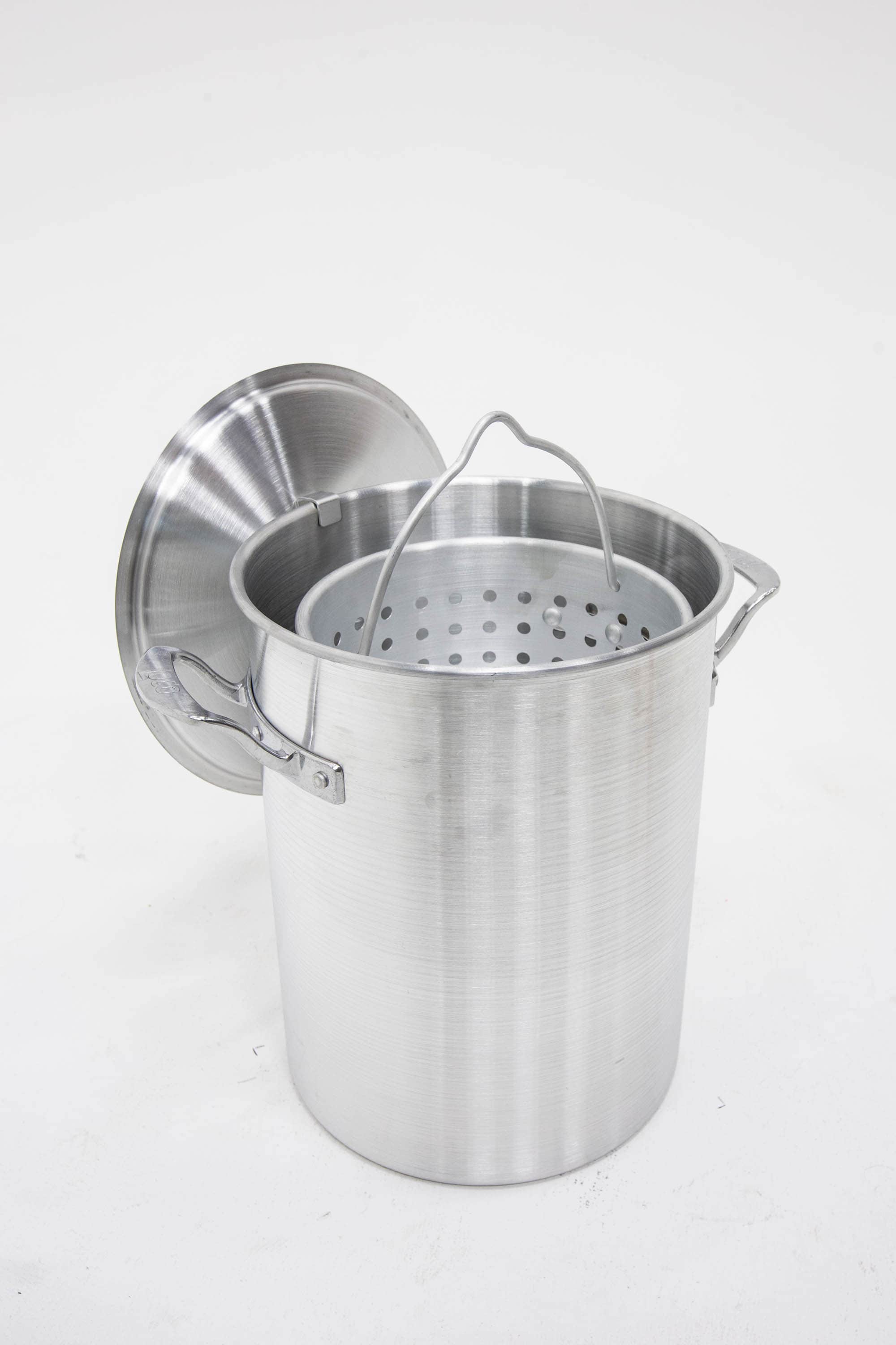 LoCo COOKERS 30-Quart Aluminum Fry Pot and Basket in the Cooking Pots  department at
