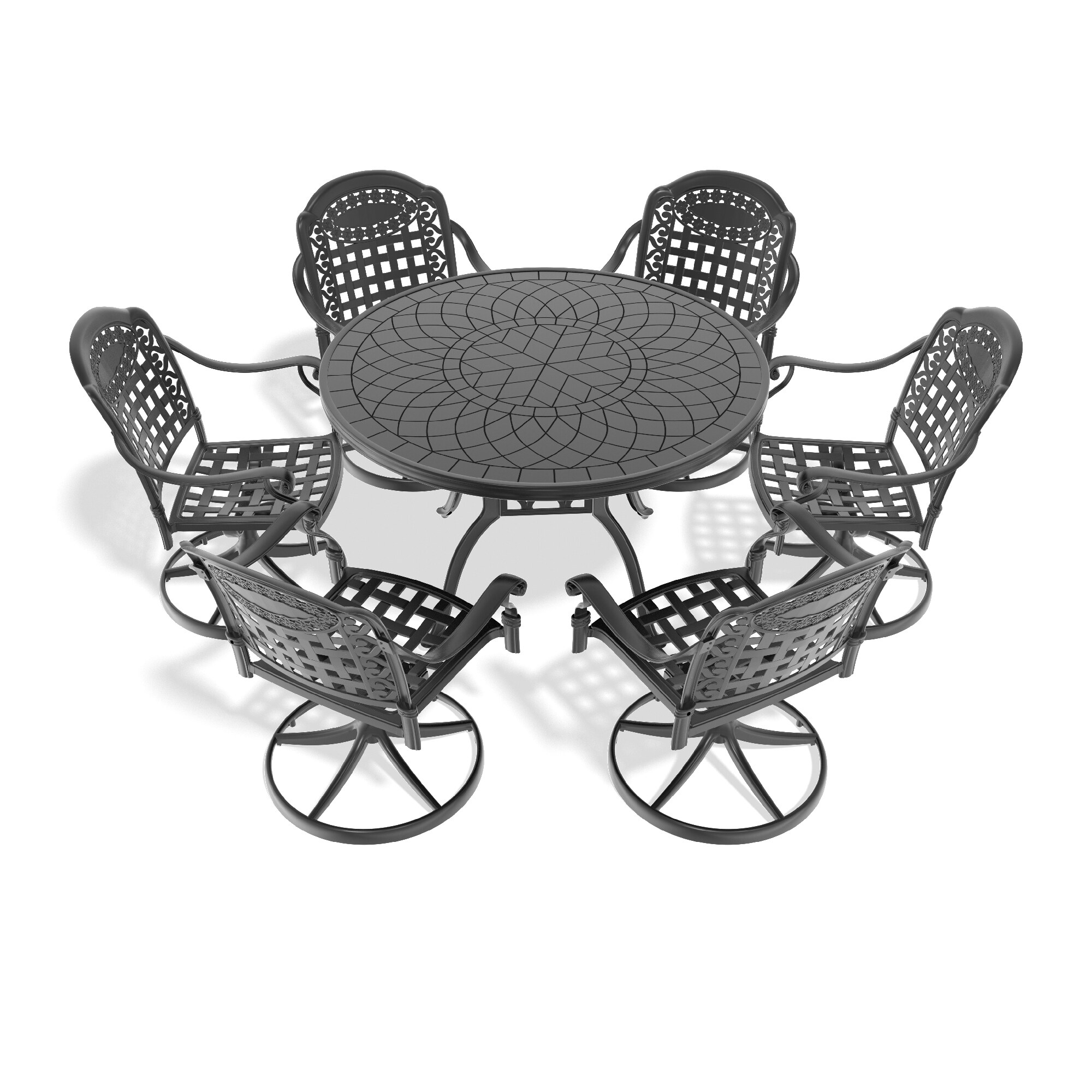 nicesure SLBK6012SC6A1164 Patio-Dining-Sets - View #4