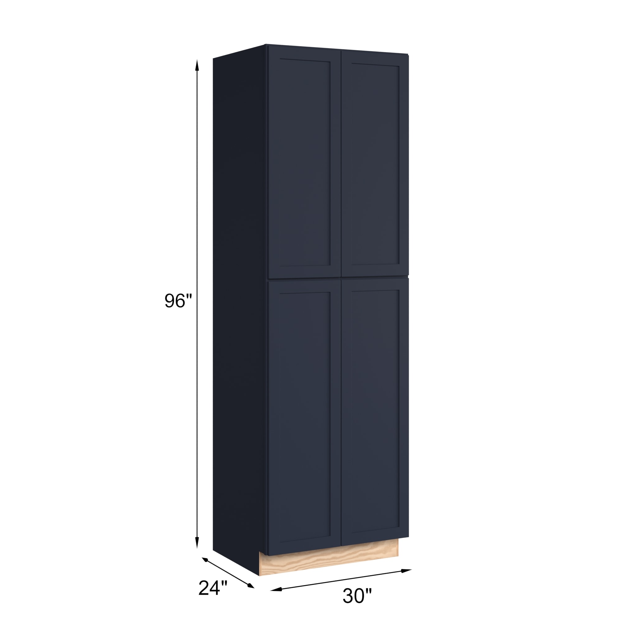KraftMaid Momentum U302496.ET.SHG77 Cabinets-Kitchen - View #3