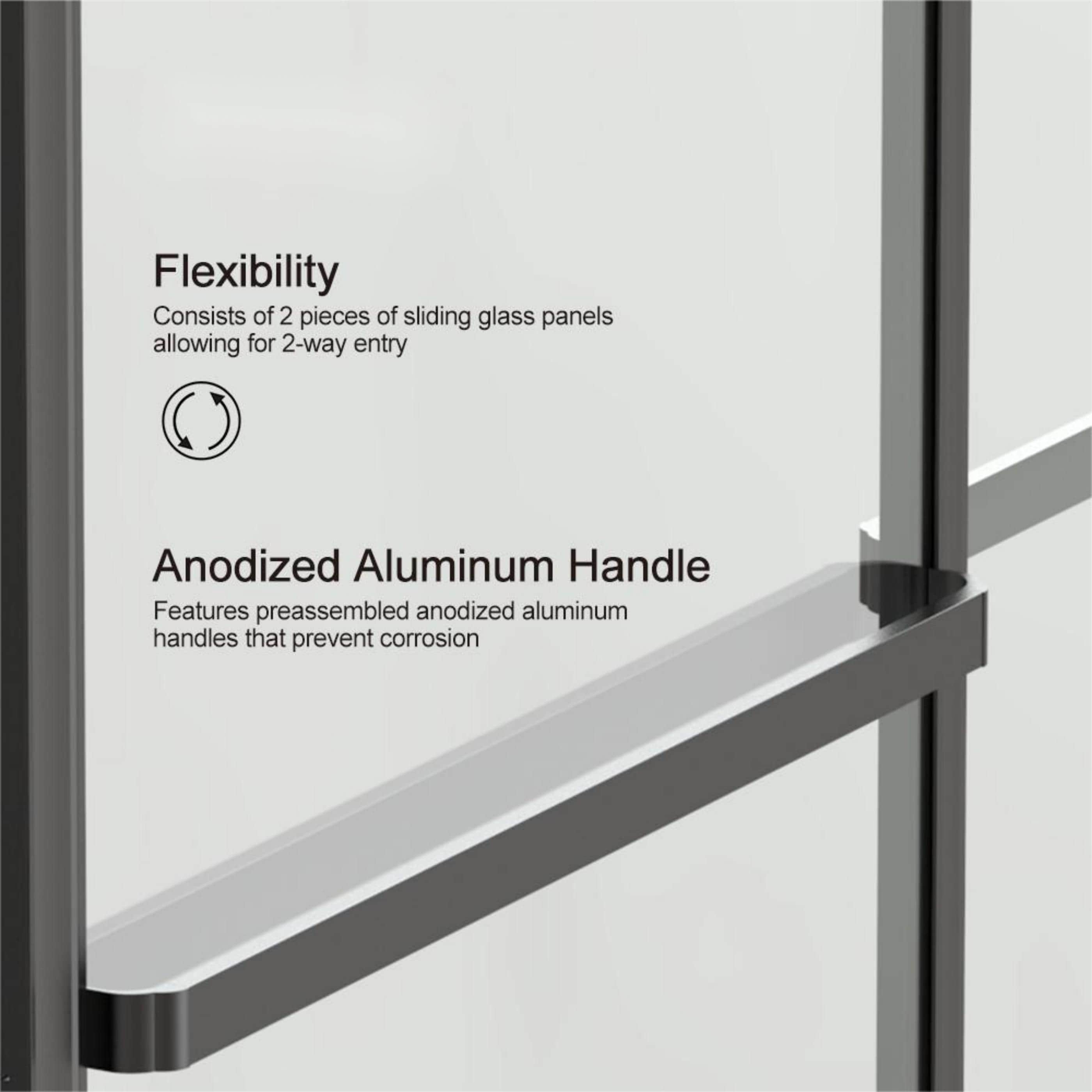 WELLFOR QPZ-TL07W Shower-Doors - View #4
