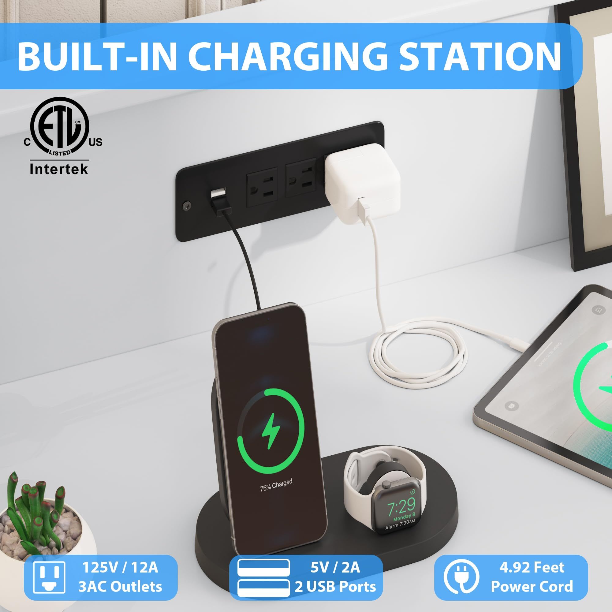 Qeetex HHYLS-PHO11G72WTG dressers - View #3