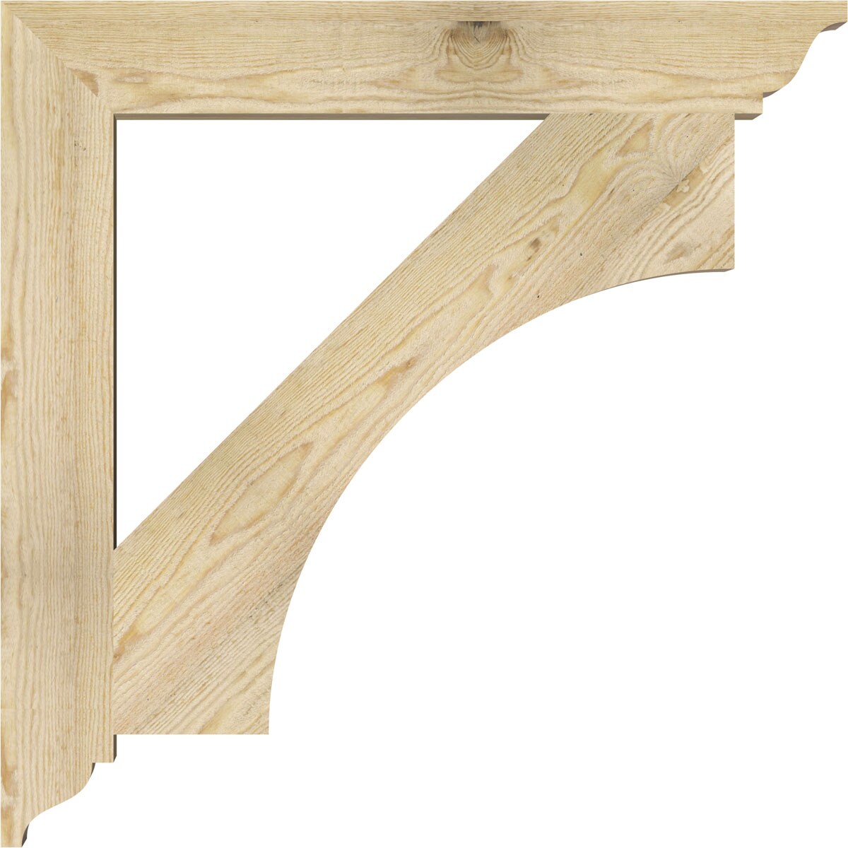 Ekena Millwork BKT04X30X30WTL01RDF Exterior-Brackets-Braces - View #3