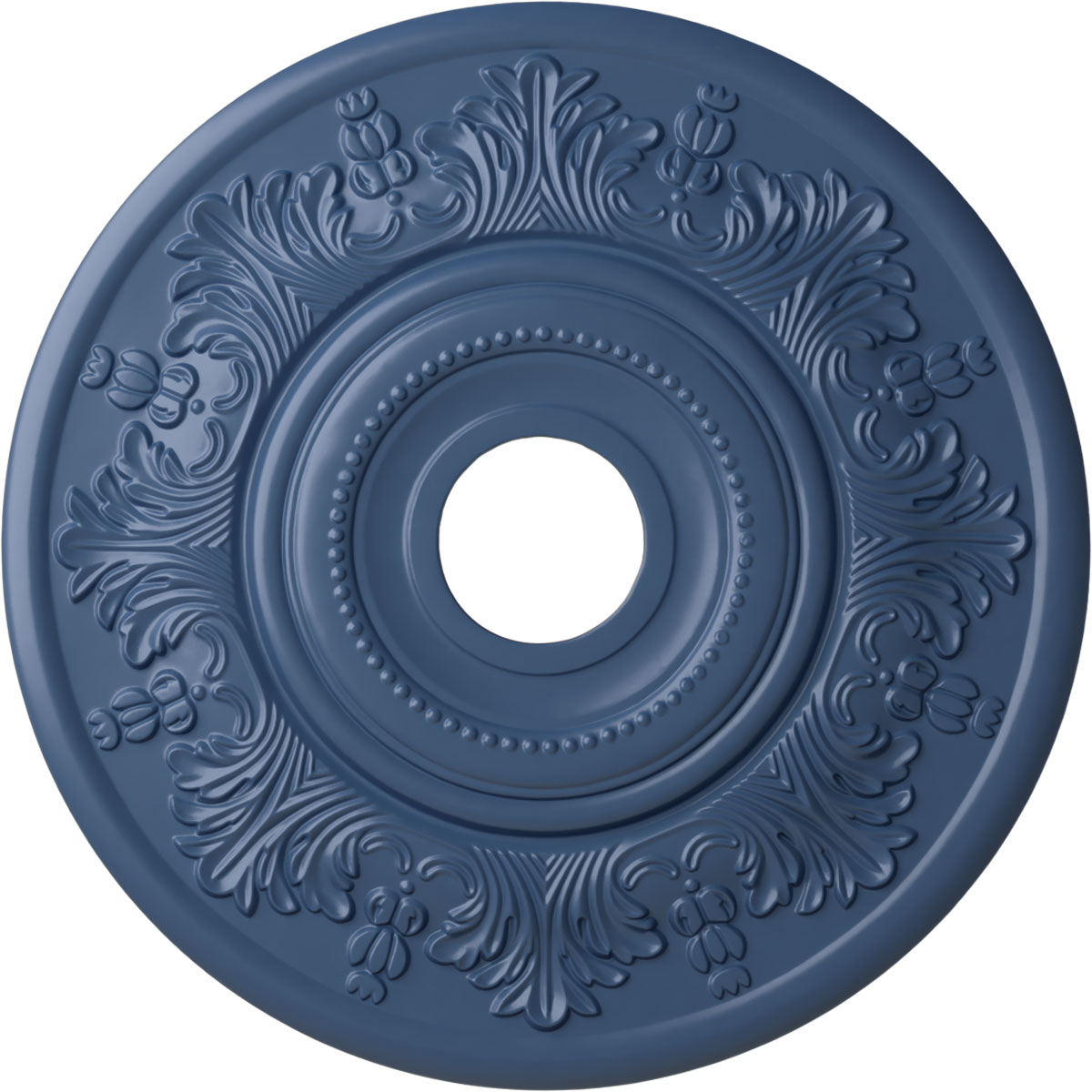 Ekena Millwork CM20VIAMF Vienna 20-in W x 20-in L Painted Americana Polyurethane Whole Ceiling Medallion