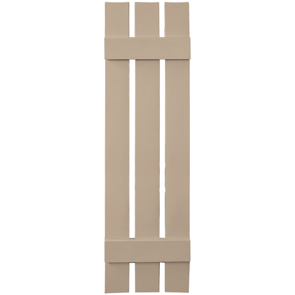 Vantage V5371247023 11.875-in W x 47-in H Wicker Spaced Exterior Shutters