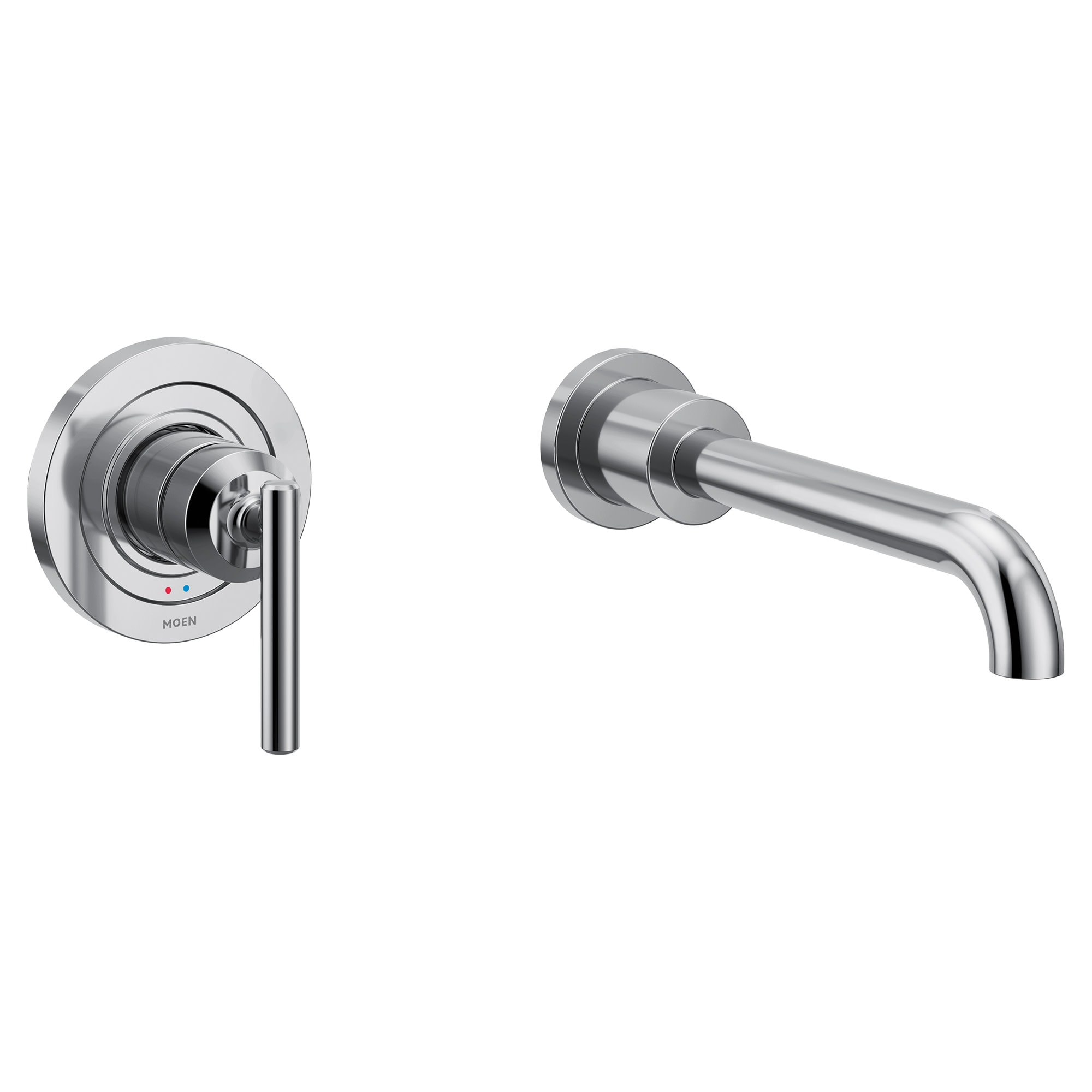Moen WT961 Chrome 1-handle Wall-mount Mid-arc Bathtub Faucet