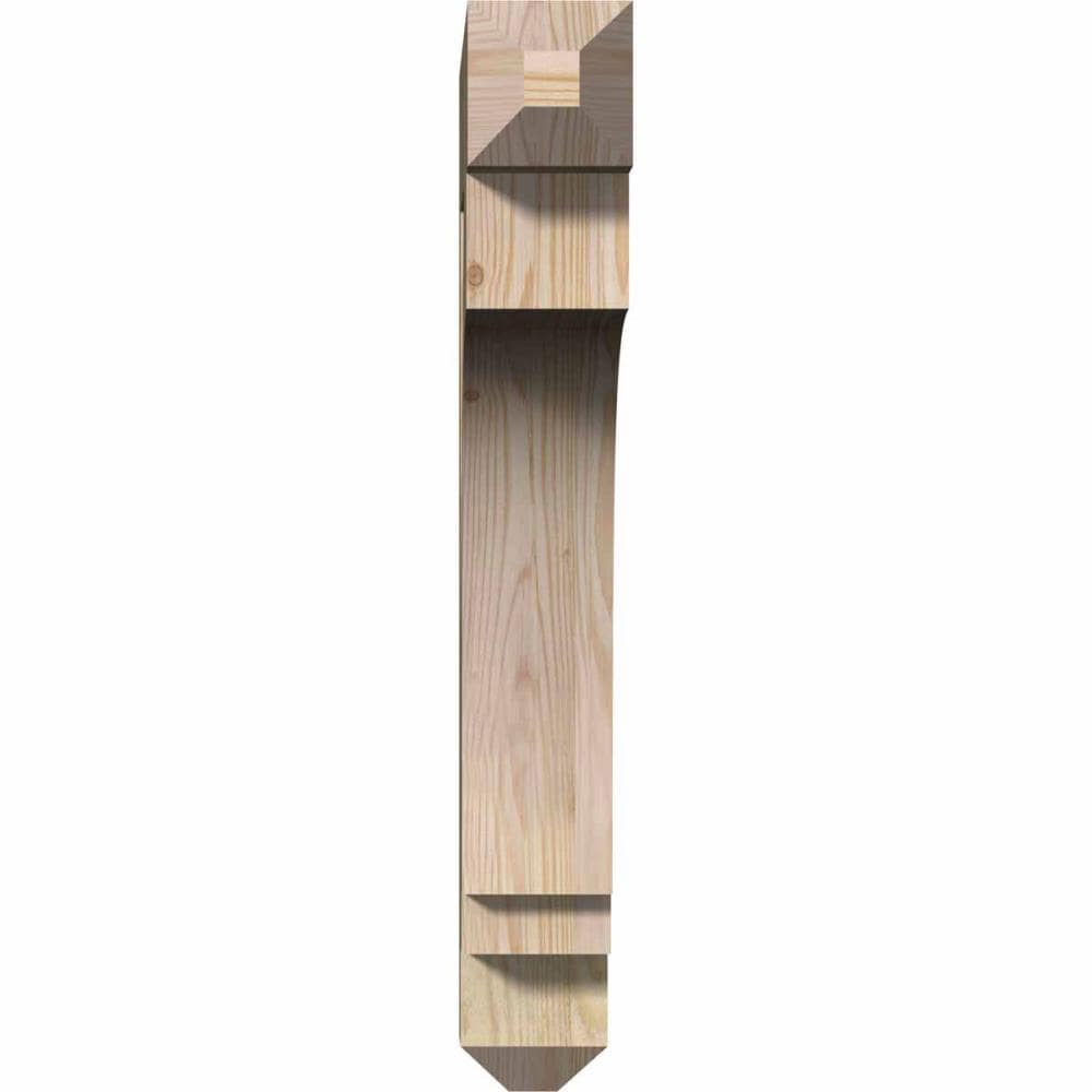 Ekena Millwork BKT04X24X28IMP04RDF Exterior-Brackets-Braces - View #2
